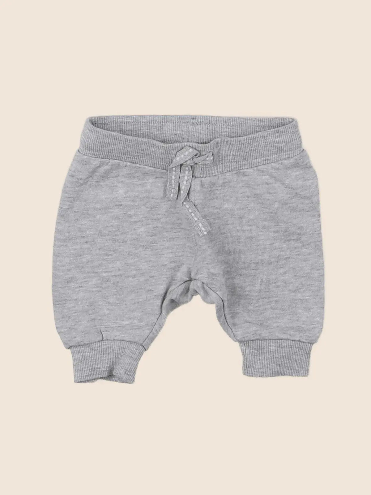 H&M - pantalon gris - 0/1 mois