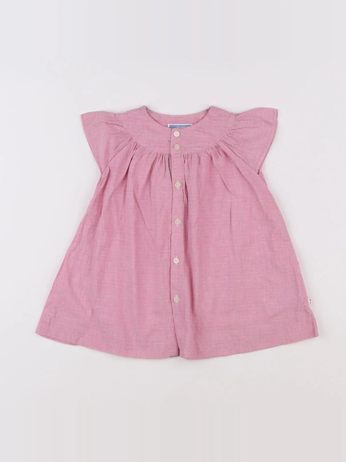Jacadi - robe rose - 12 mois