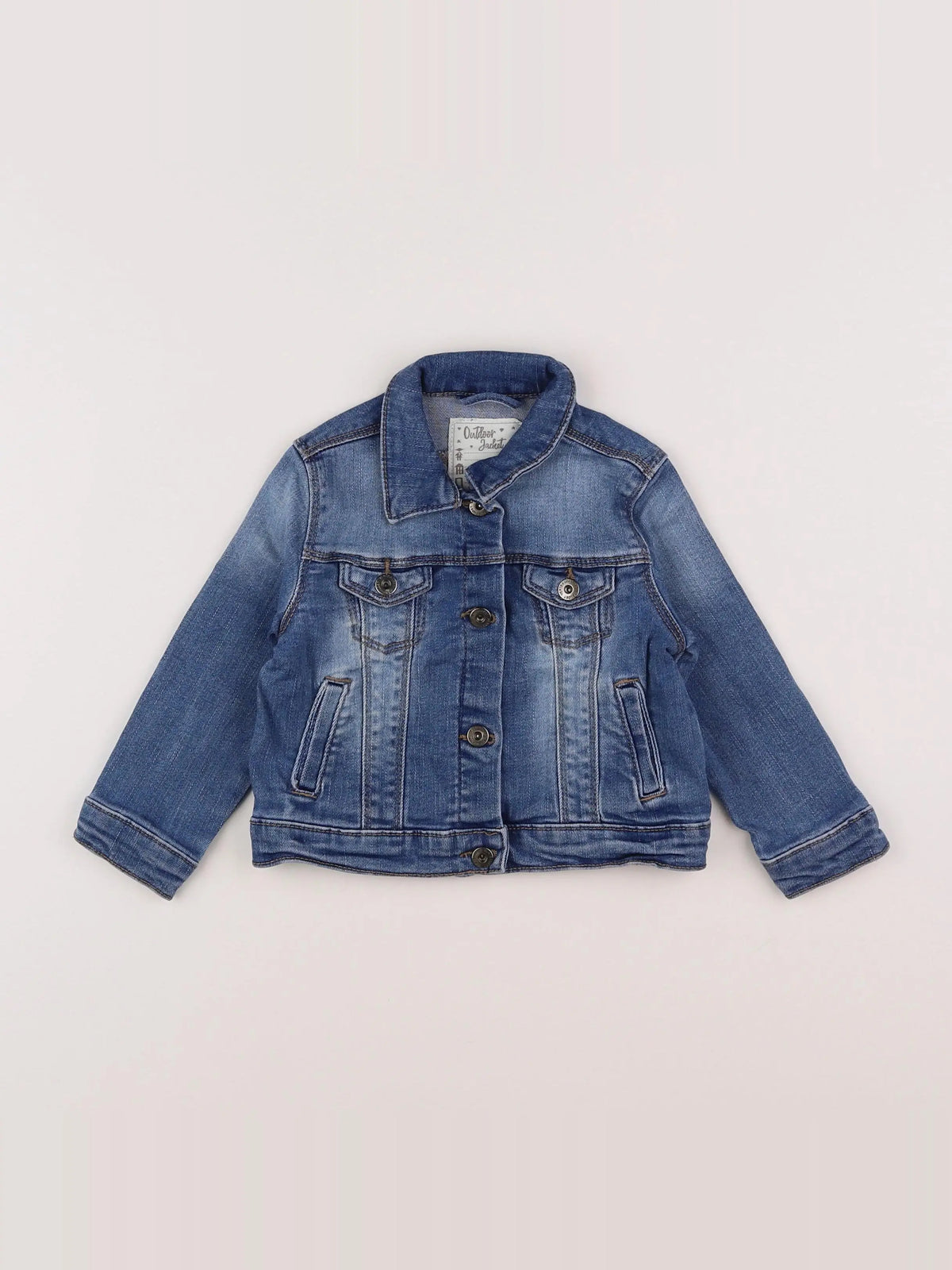 Vertbaudet - veste bleu - 2 ans