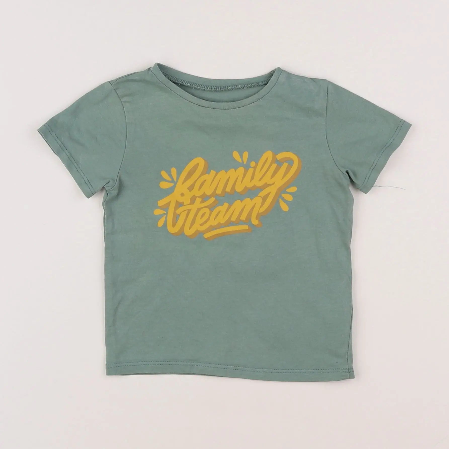 Vertbaudet - tee-shirt vert - 9 mois