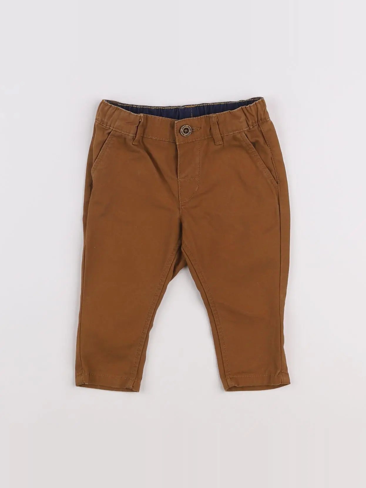 H&M - pantalon marron - 3/6 mois