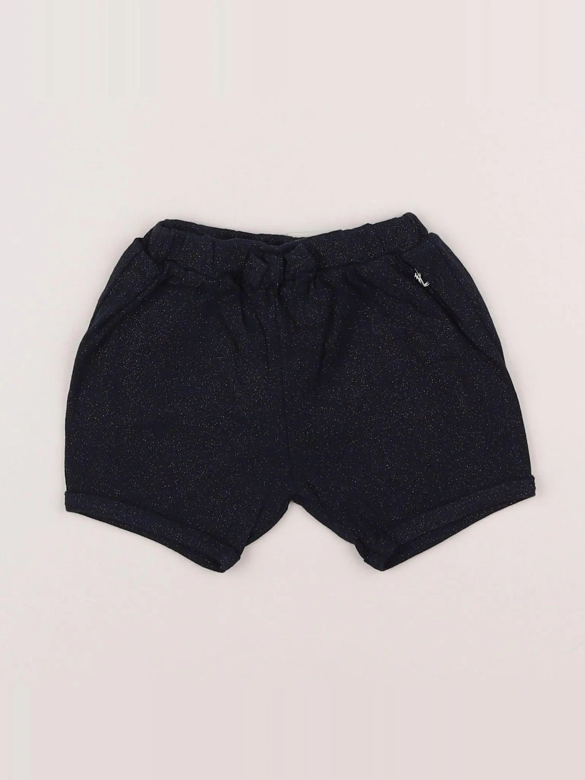 Petit Bateau - short bleu, or - 18 mois