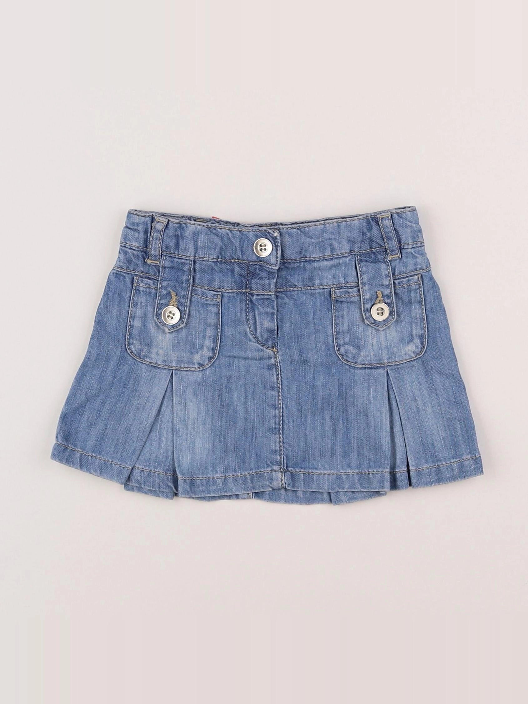 Chloé - jupe bleu - 18 mois