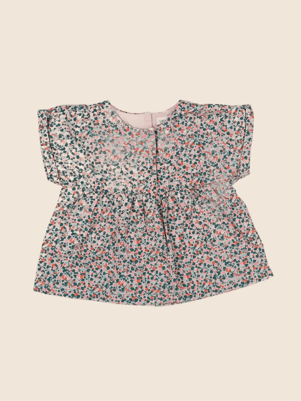 Vertbaudet - blouse multicolore - 12 mois
