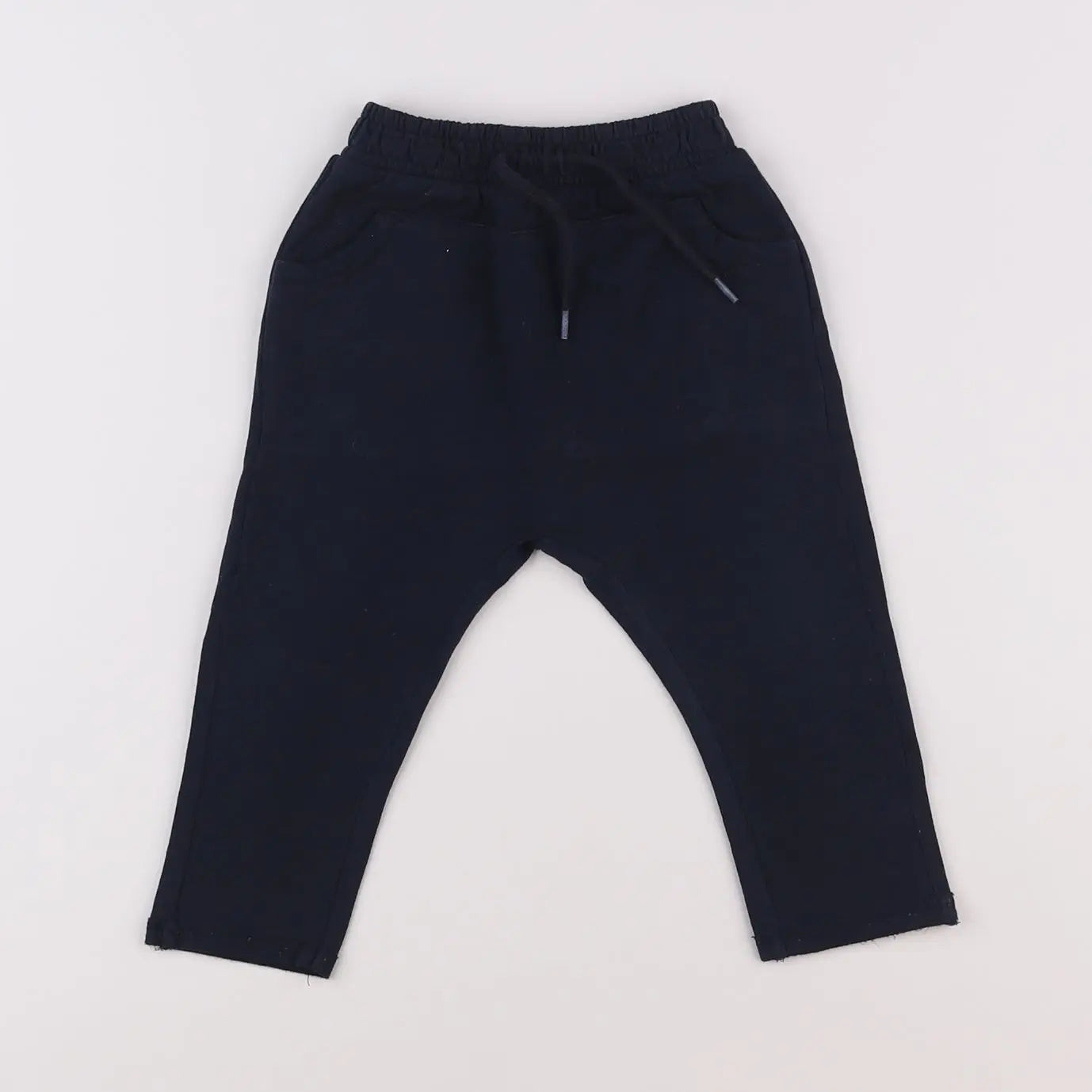 Vertbaudet - pantalon bleu - 9 mois