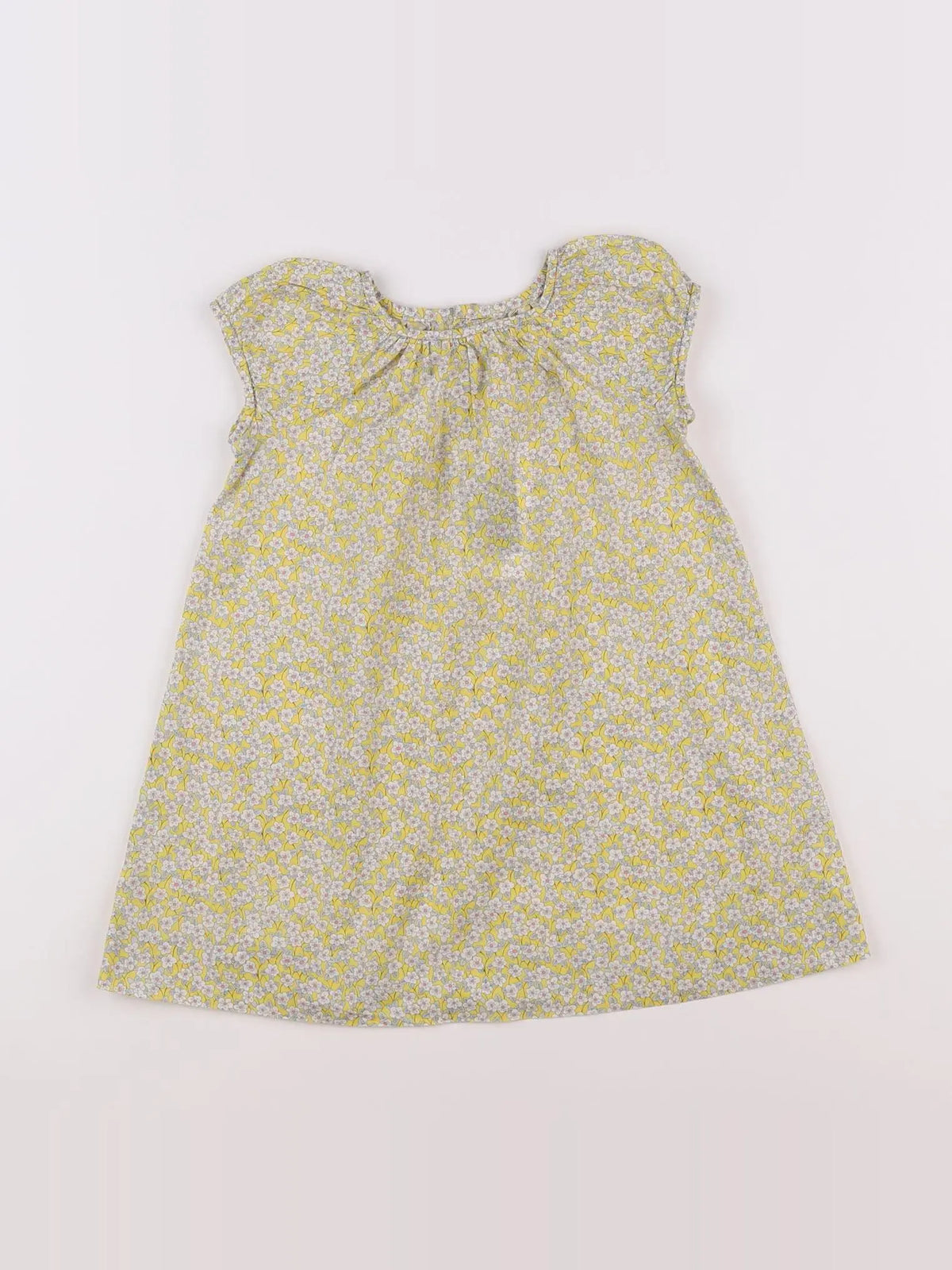 Bonpoint - robe jaune - 2 ans