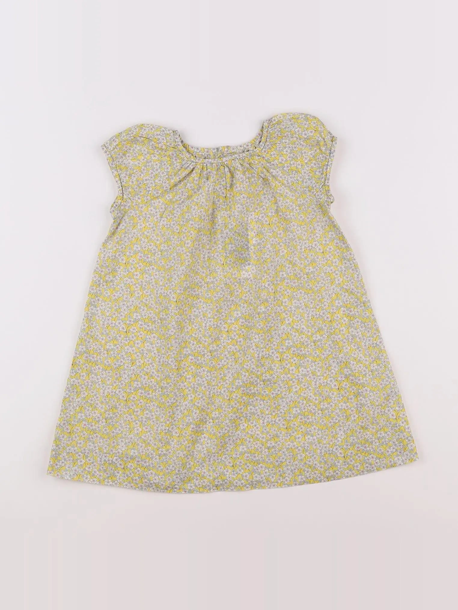 Bonpoint - robe jaune - 2 ans