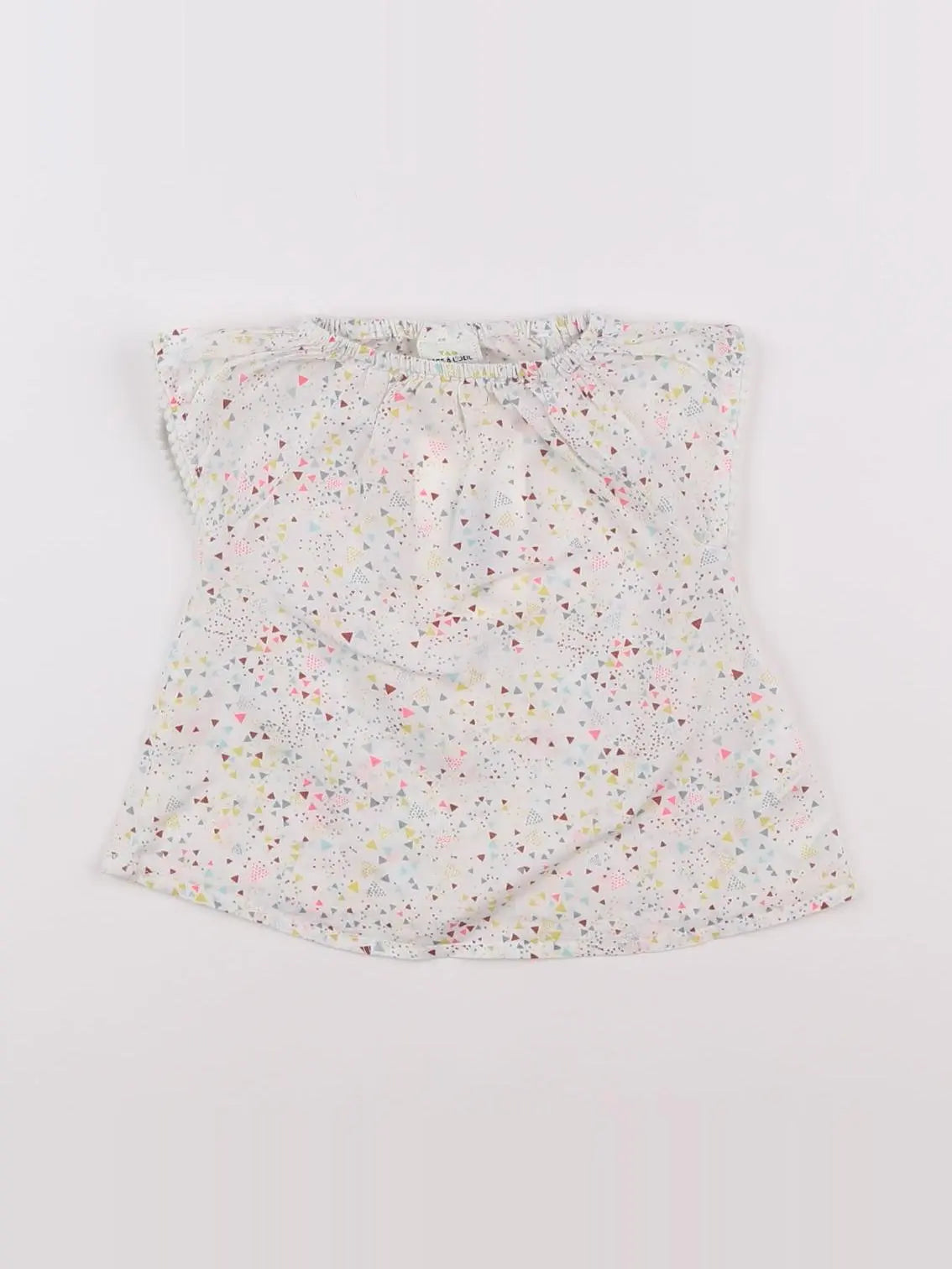 Tape à l'oeil - blouse blanc - 6 mois