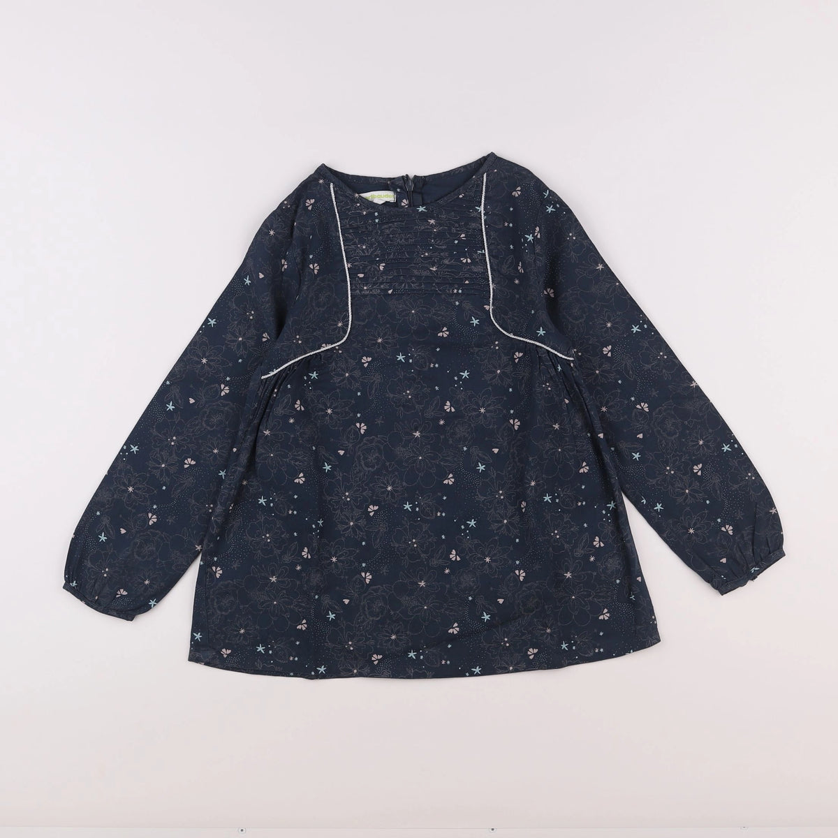 Vertbaudet - blouse vert - 8 ans