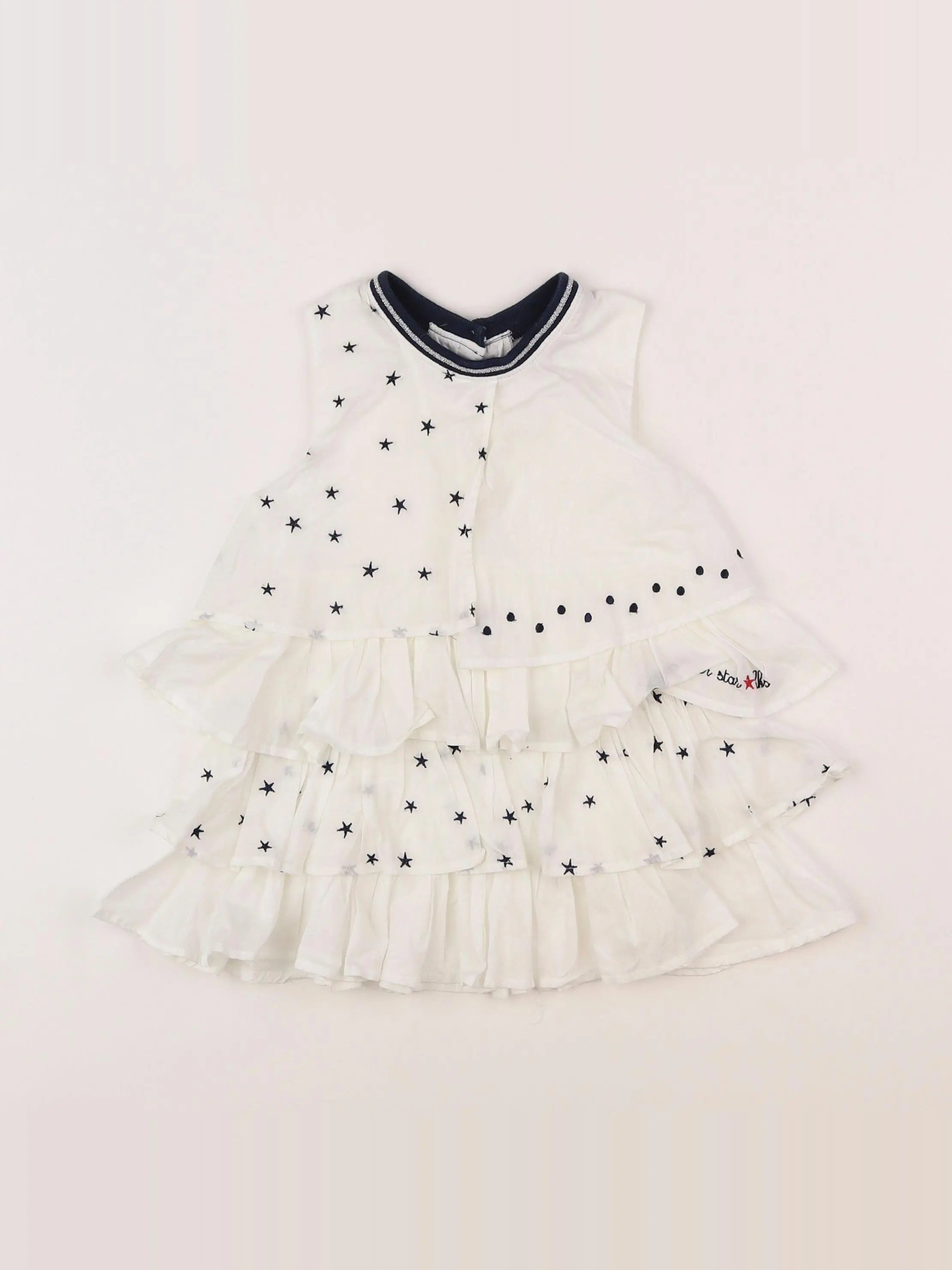 IKKS - robe blanc - 18 mois