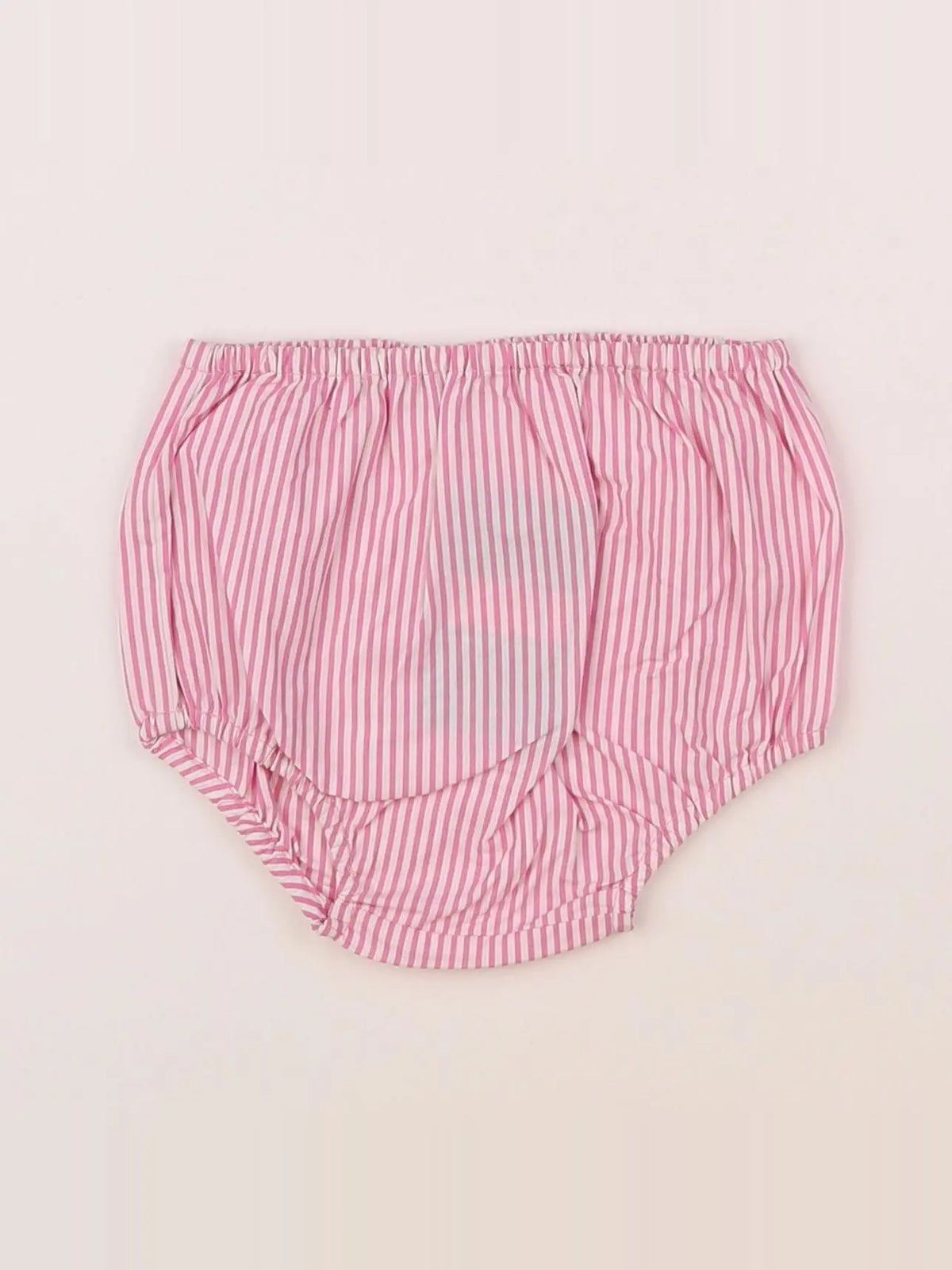 Jacadi - bloomer blanc, rose - 6 mois