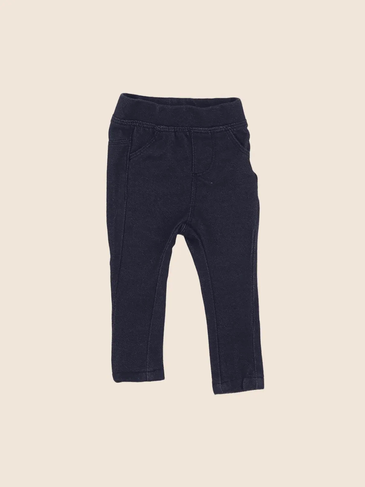 Vertbaudet - jegging bleu - 3 mois