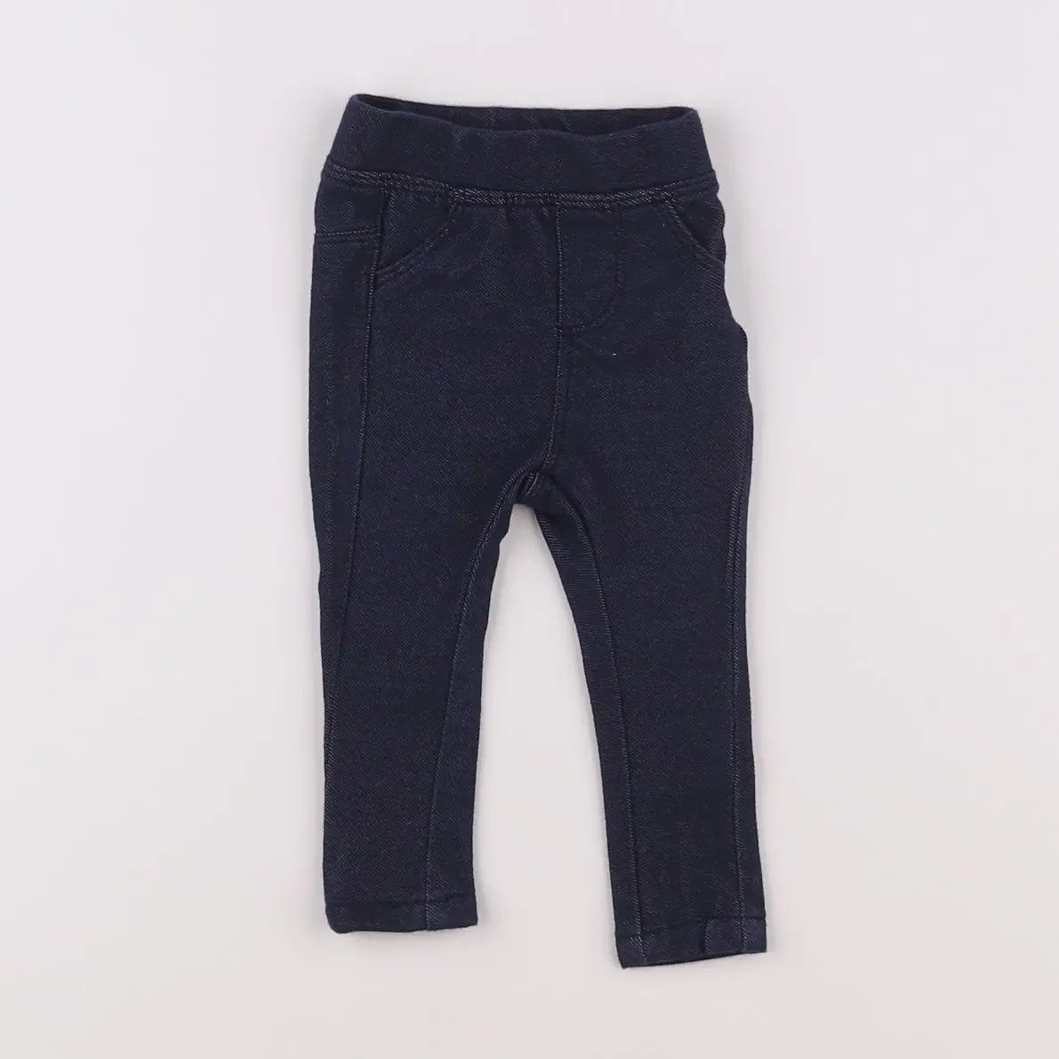 Vertbaudet - jegging bleu - 3 mois
