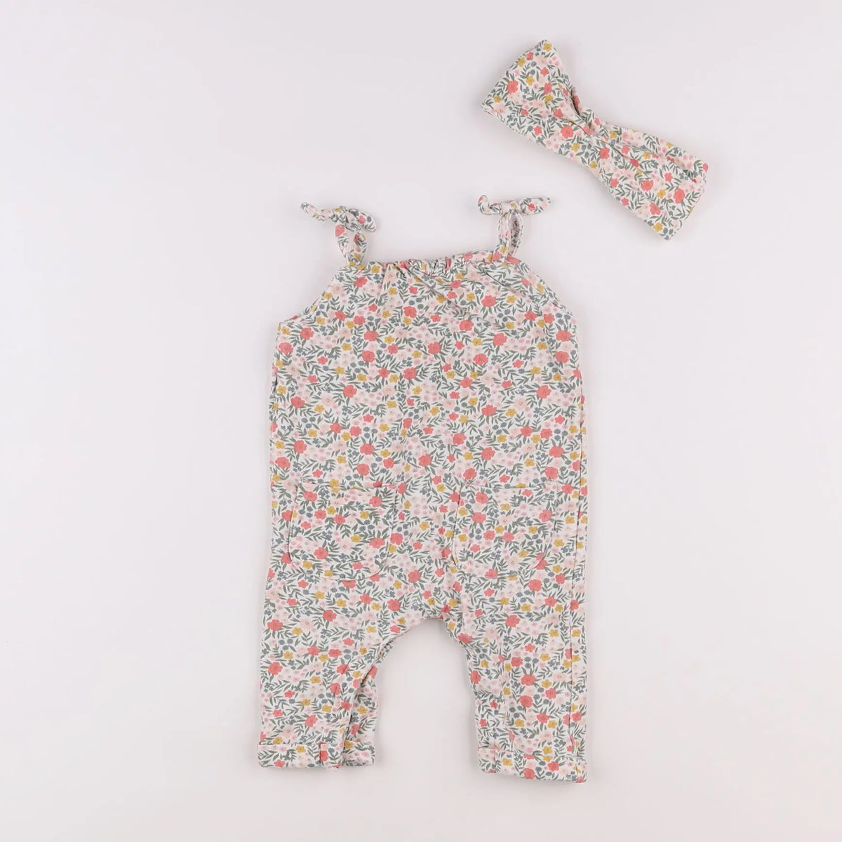 Vertbaudet - ensemble multicolore - 3 mois