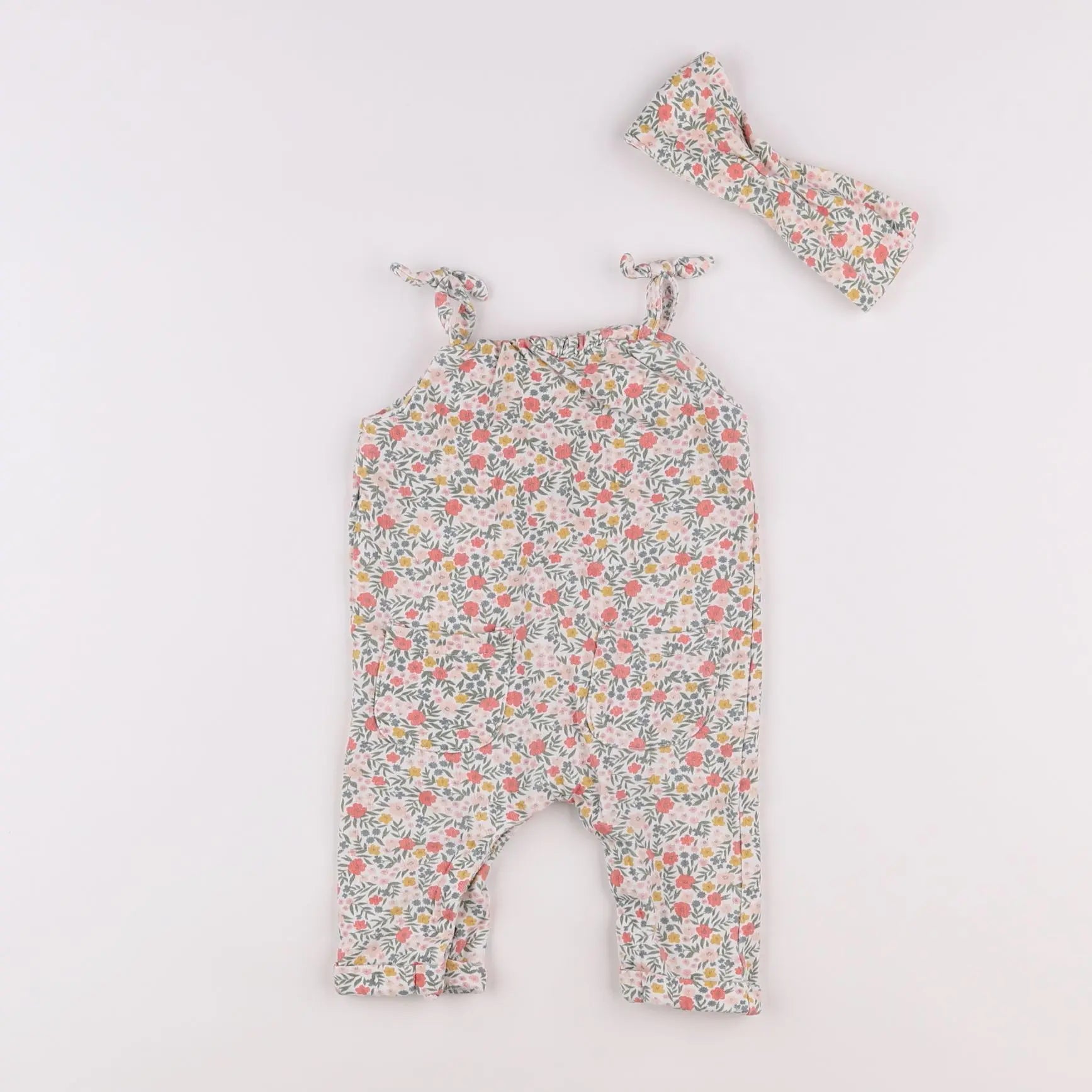 Vertbaudet - ensemble multicolore - 3 mois