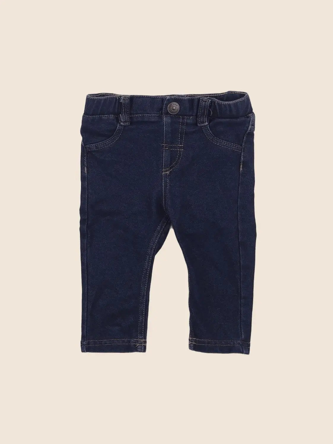 H&M - jegging bleu - 3/6 mois