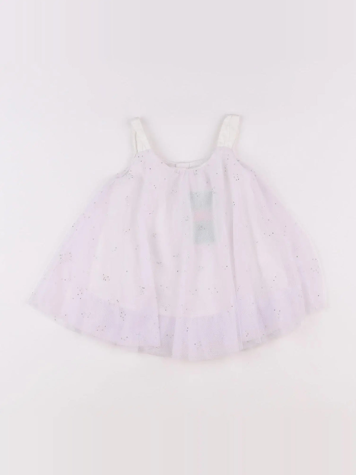 Absorba - robe blanc - 9 mois