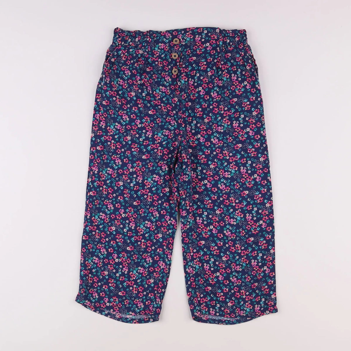 Vertbaudet - pantalon bleu - 10 ans