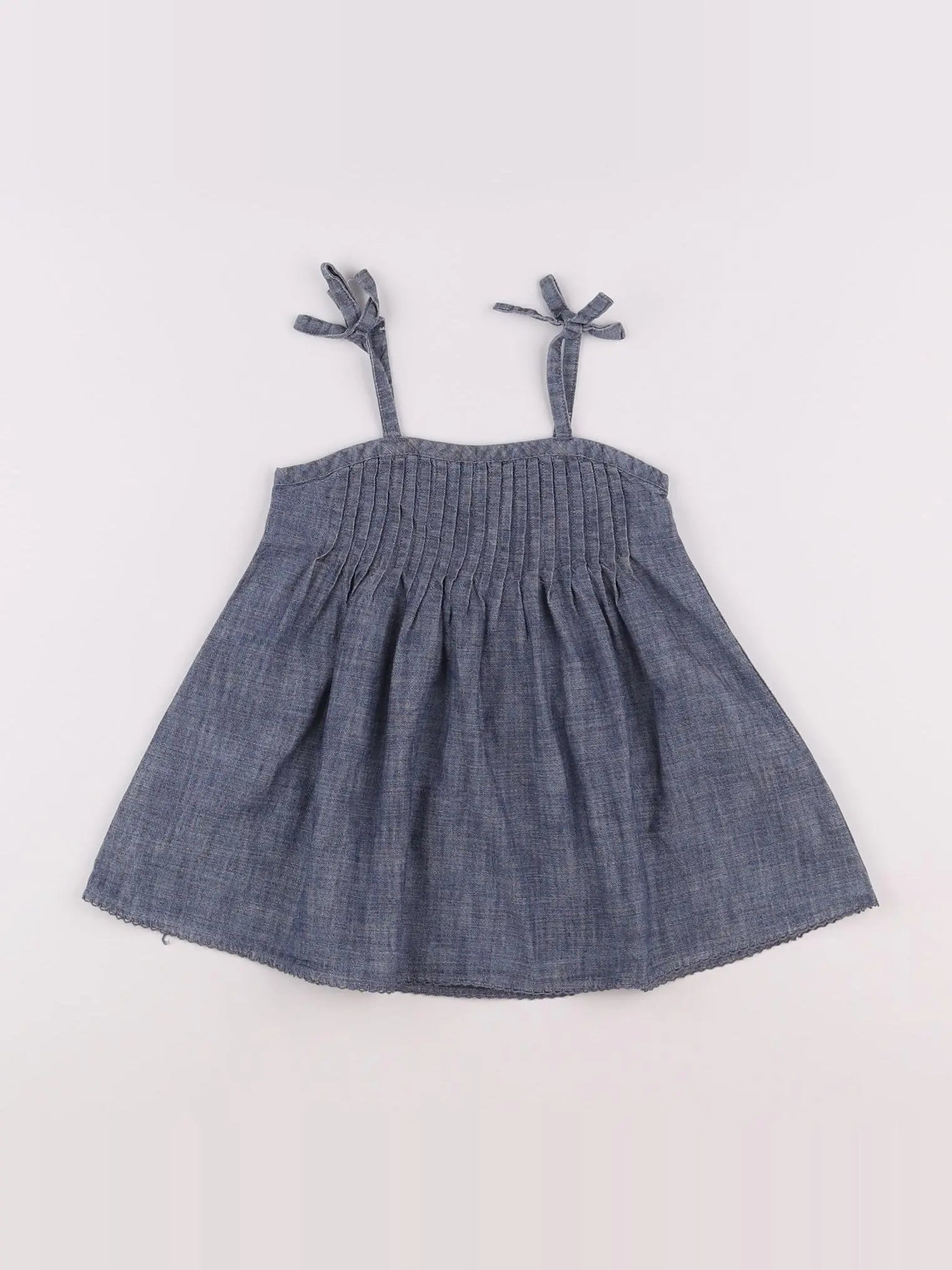 GAP - robe bleu - 6/12 mois