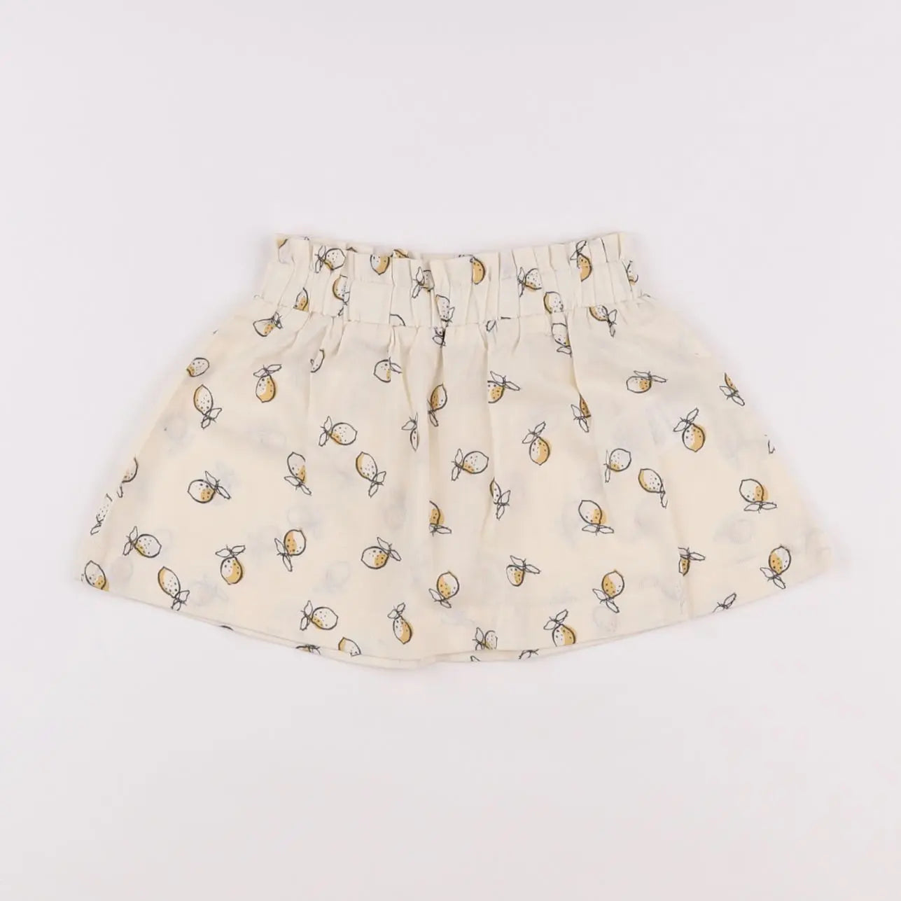 Vertbaudet - jupe beige - 12 mois