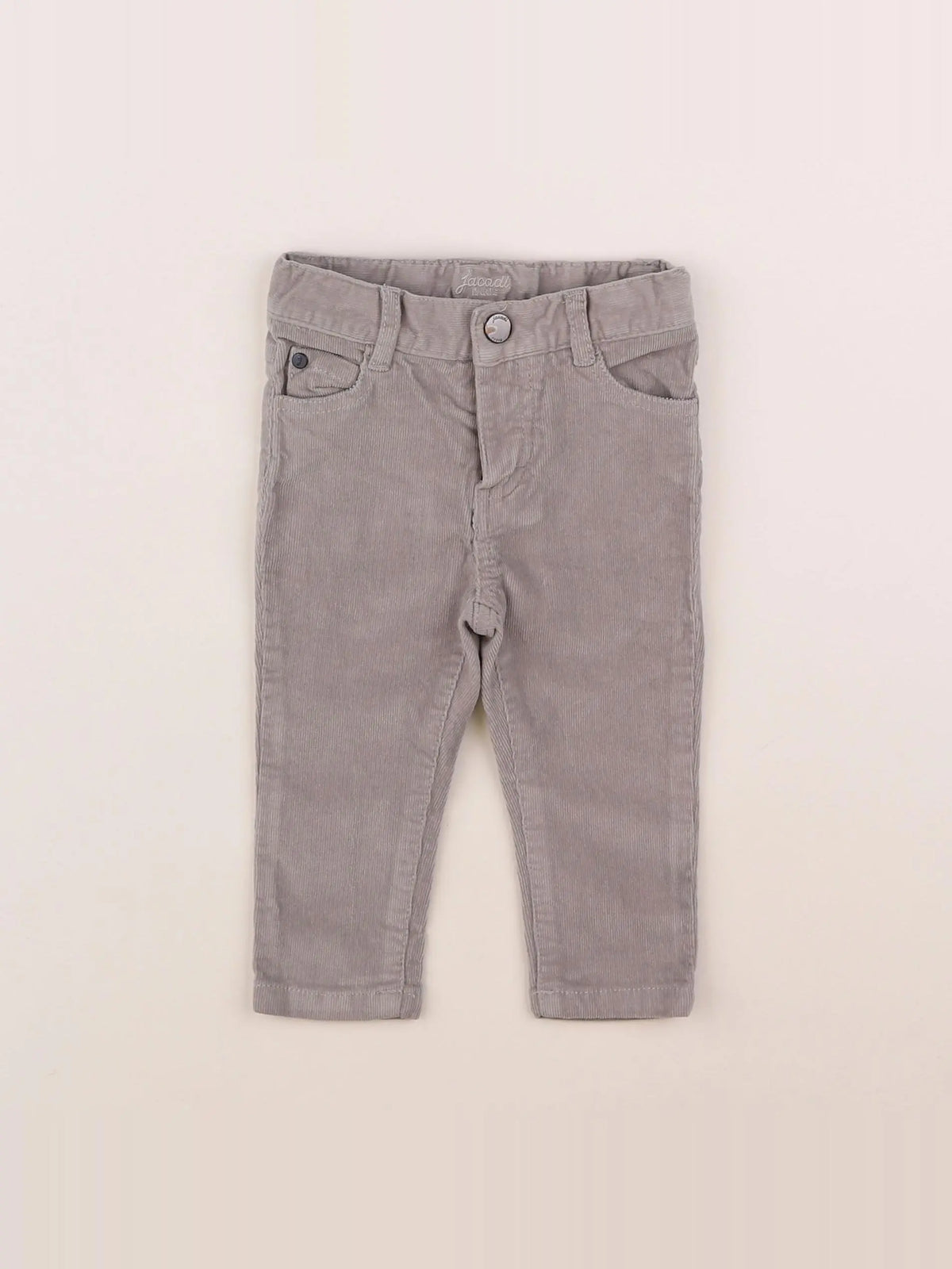 Jacadi - pantalon gris - 12 mois