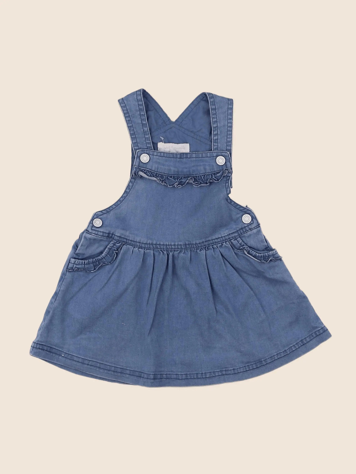 Cadet Rousselle - robe bleu - 12 mois