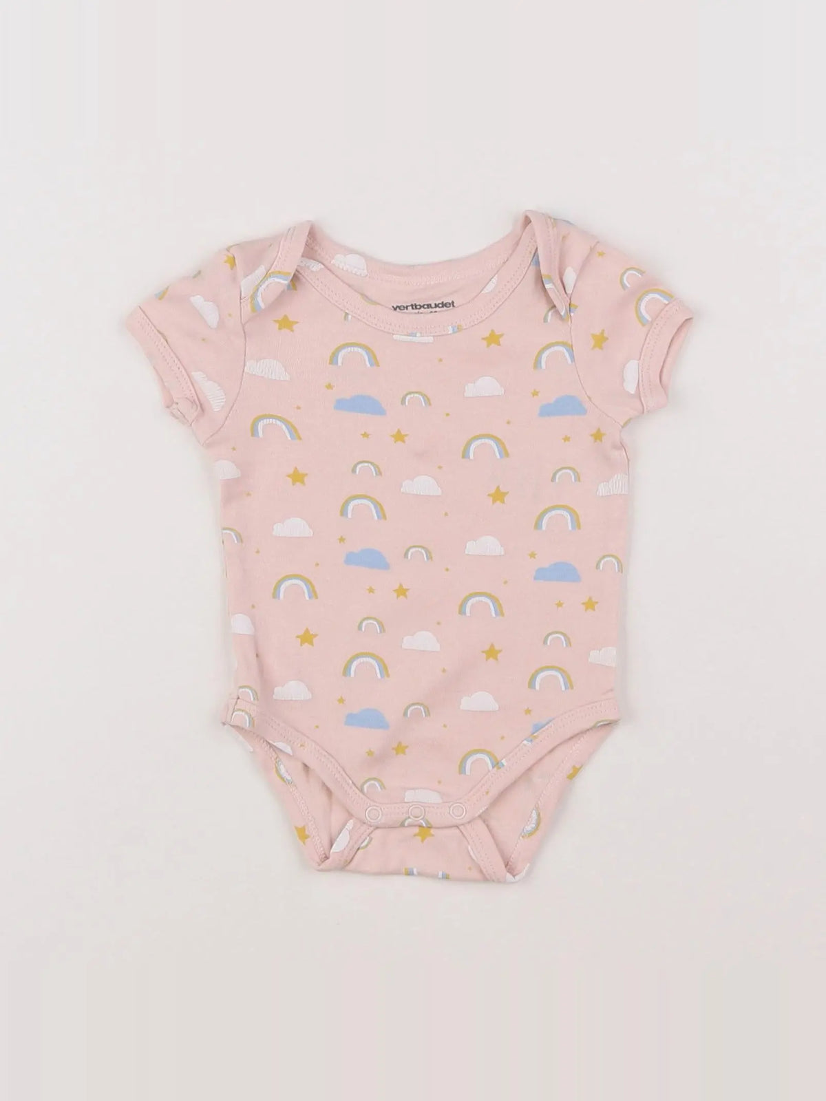 Vertbaudet - body multicolore - 3 mois