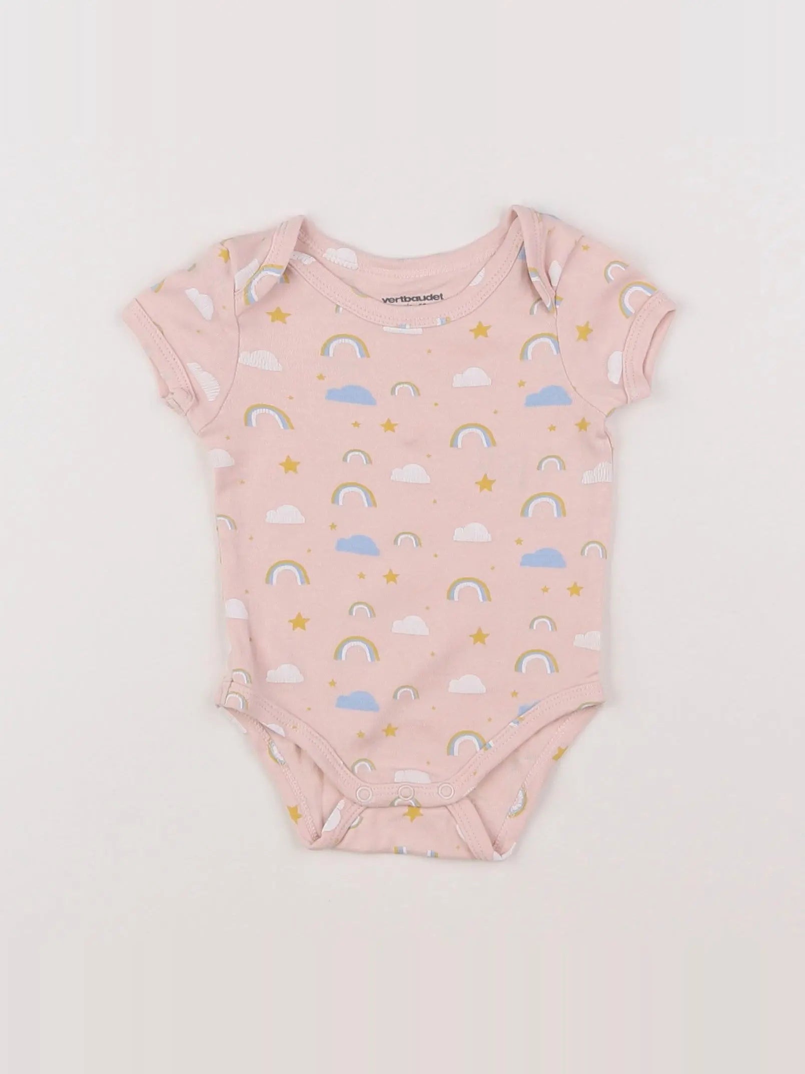 Vertbaudet - body multicolore - 3 mois