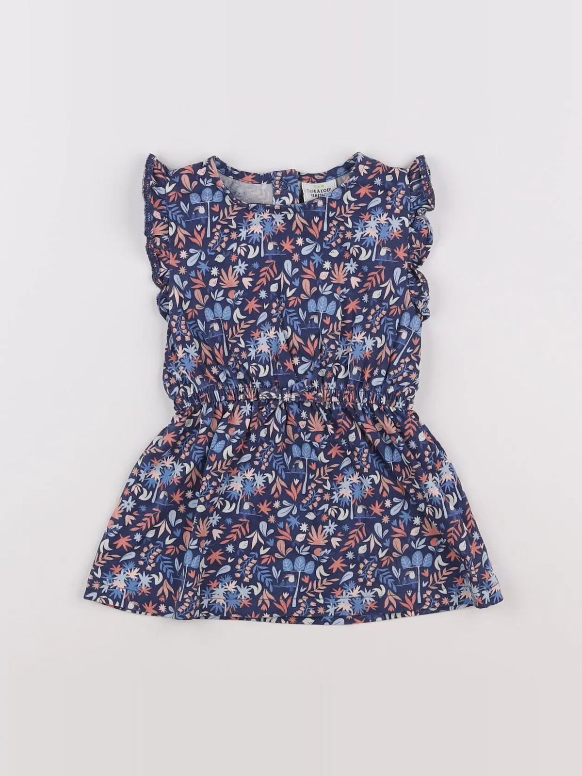 Tape à l'oeil - robe multicolore - 12 mois