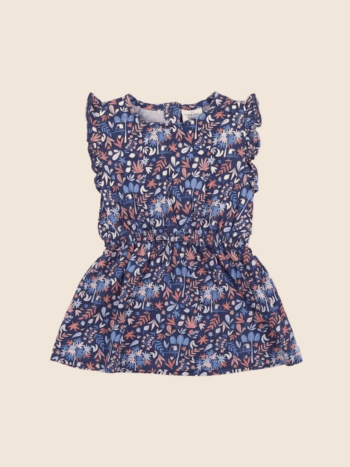 Tape à l'oeil - robe multicolore - 12 mois