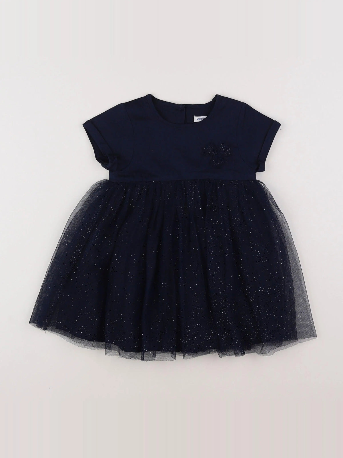Vertbaudet - robe bleu - 18 mois