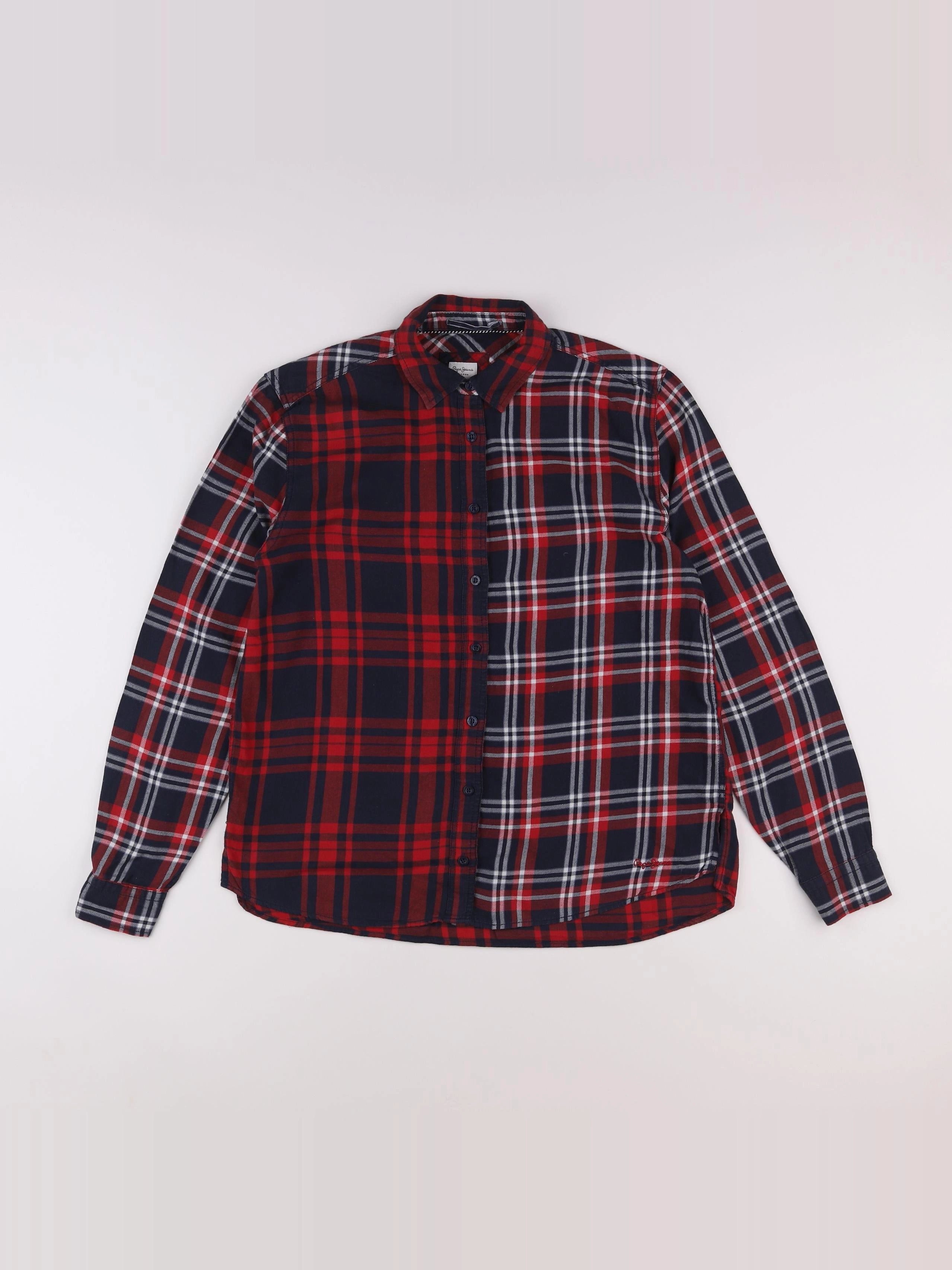 Pepe Jeans - chemise rouge - 14 ans