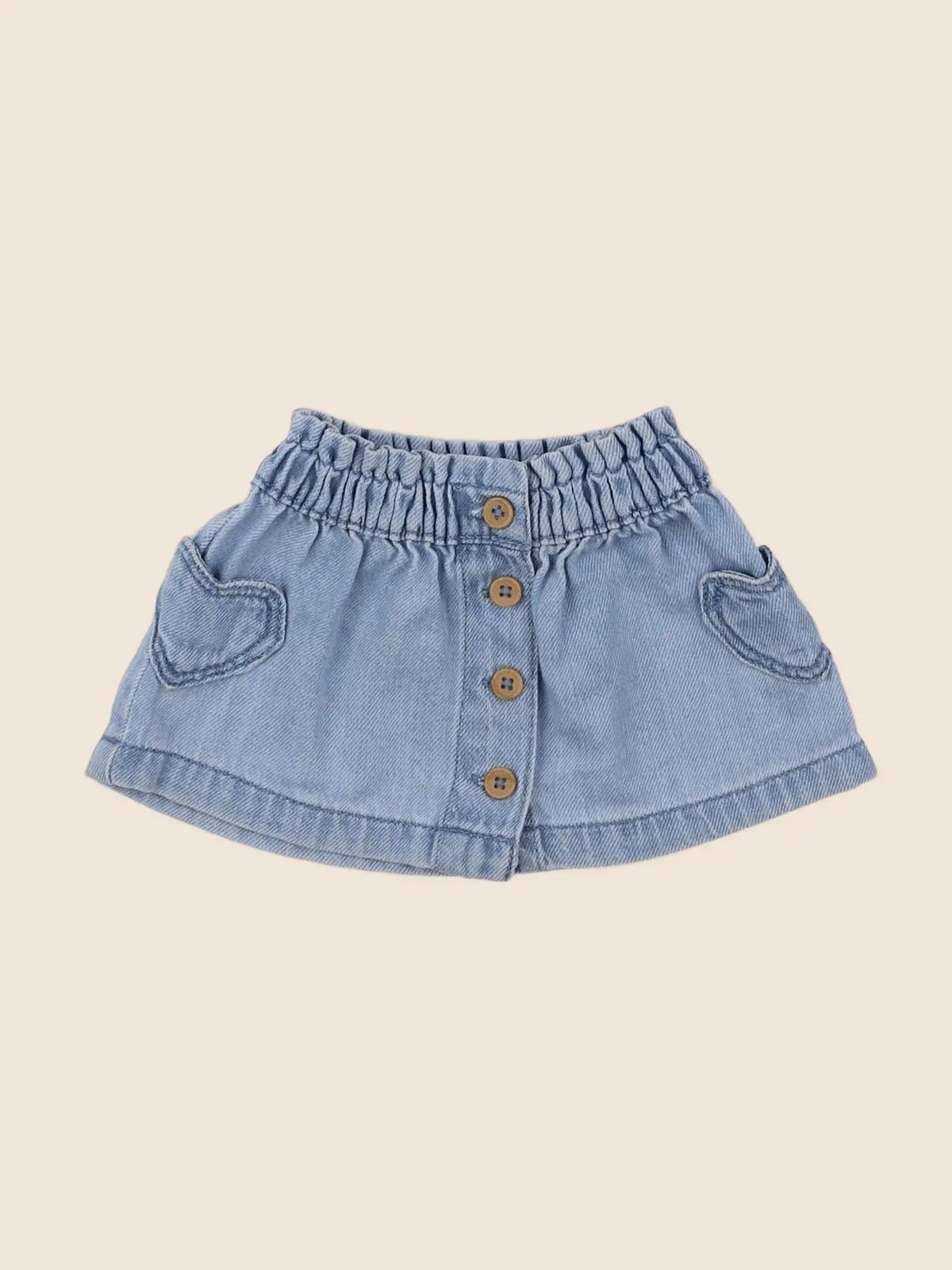 Vertbaudet - jupe bleu - 3 mois