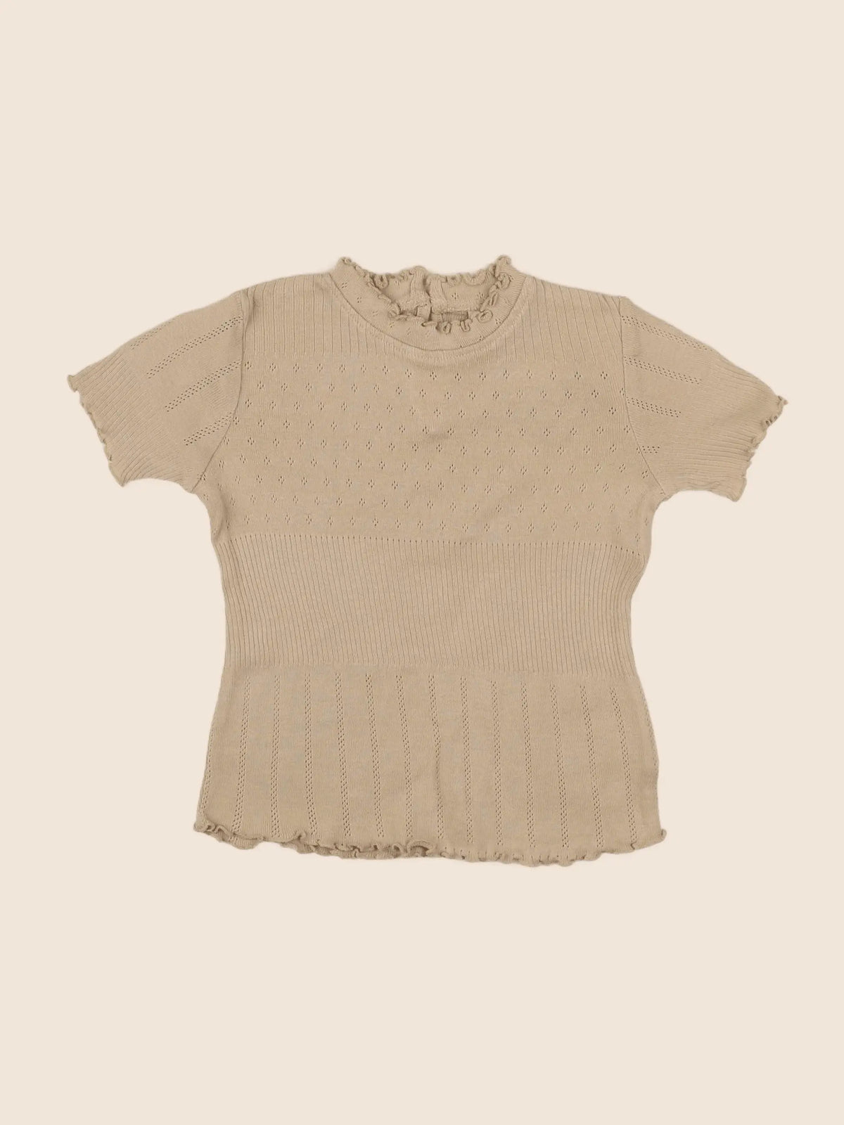 H&M - tee-shirt marron - 18 mois