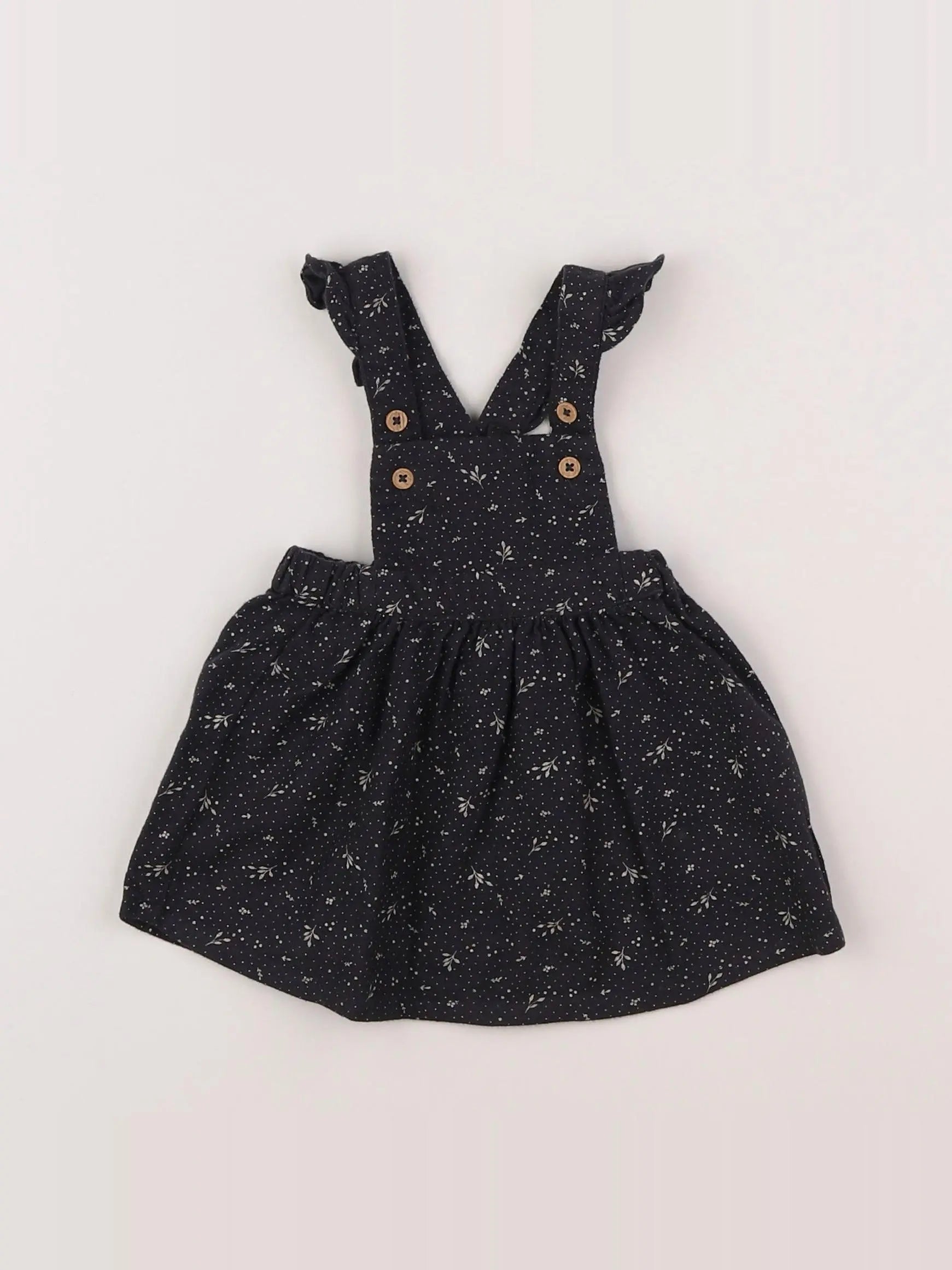 Vertbaudet - robe gris - 3 mois