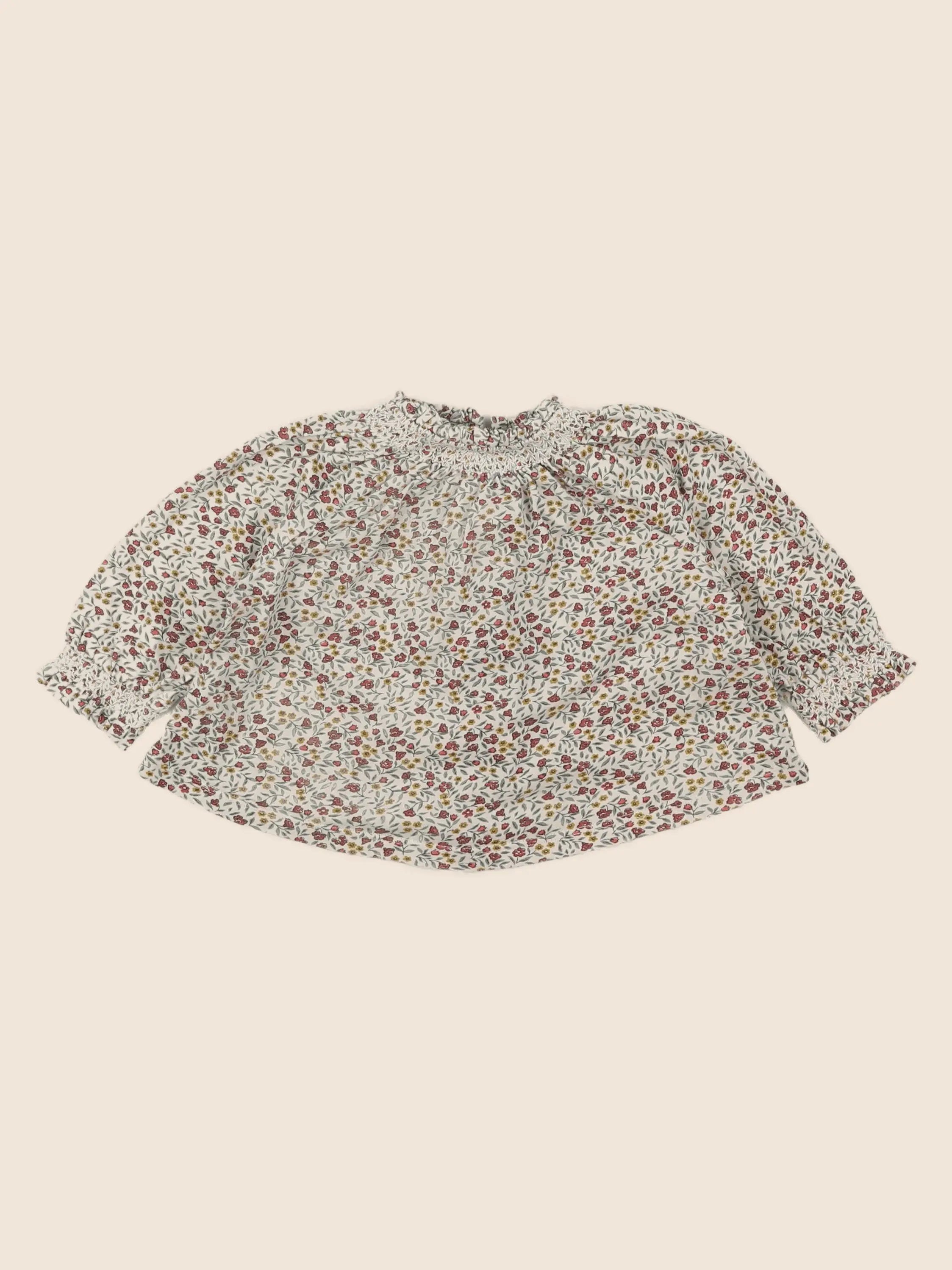 Vertbaudet - blouse multicolore - 6 mois