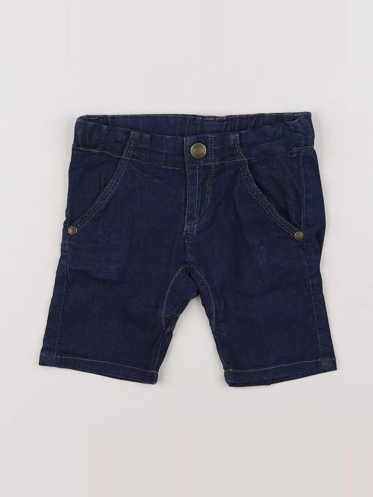 Imps & Elfs - short bleu - 9/12 mois