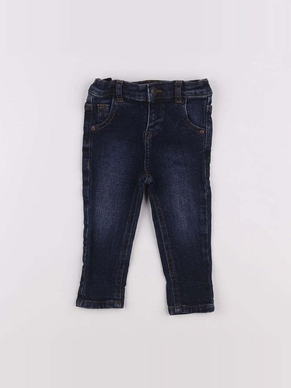 Vertbaudet - jean bleu - 9 mois