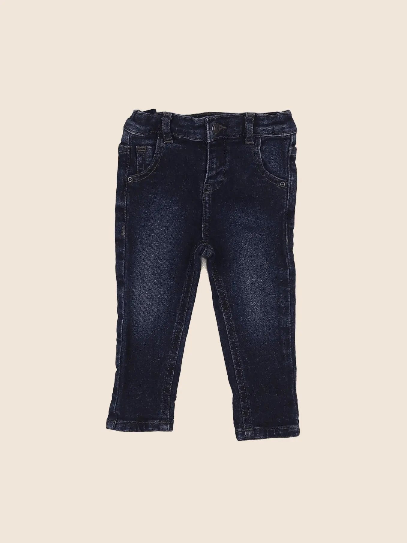 Vertbaudet - jean bleu - 9 mois