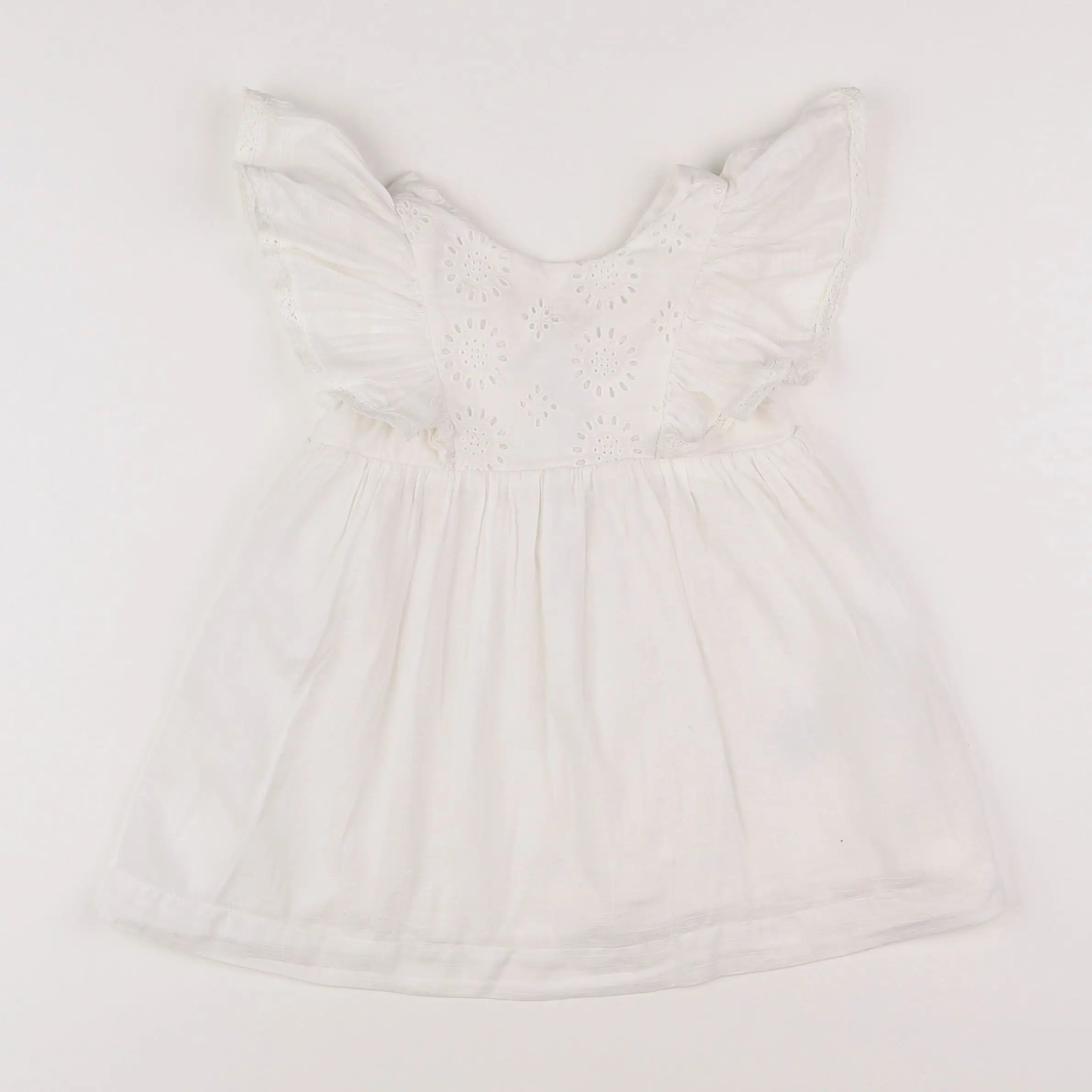 Vertbaudet - robe blanc - 2 ans