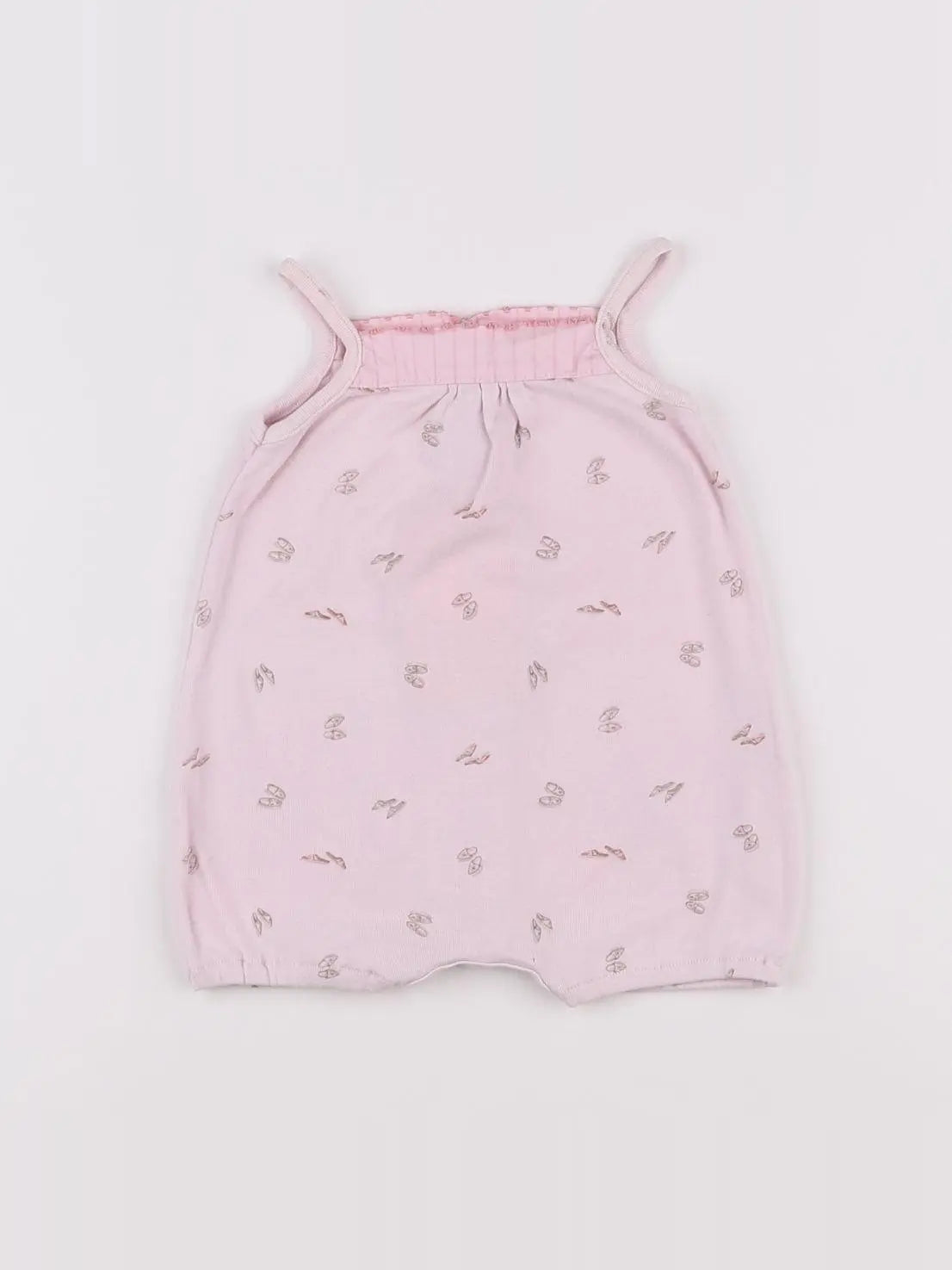 Petit Bateau - combinaison rose - 3 mois