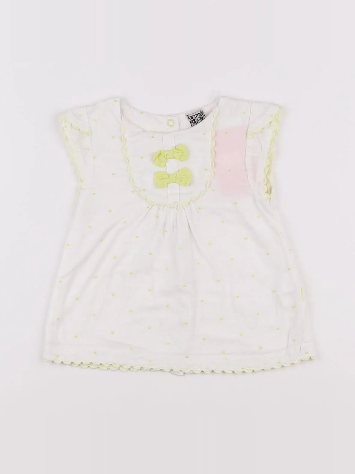 Tape à l'oeil - robe blanc - 18 mois