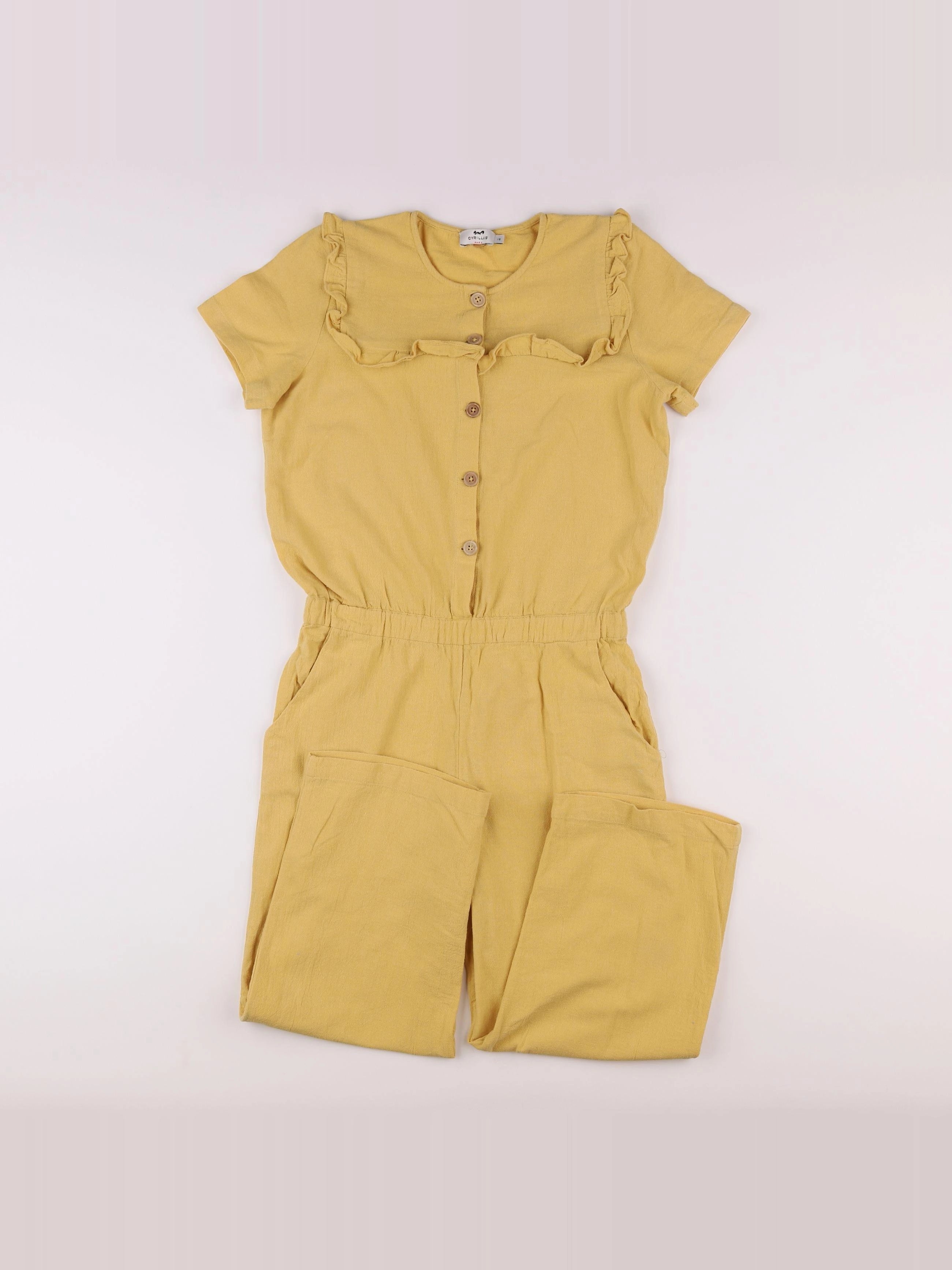 Cyrillus - combinaison jaune - 12 ans