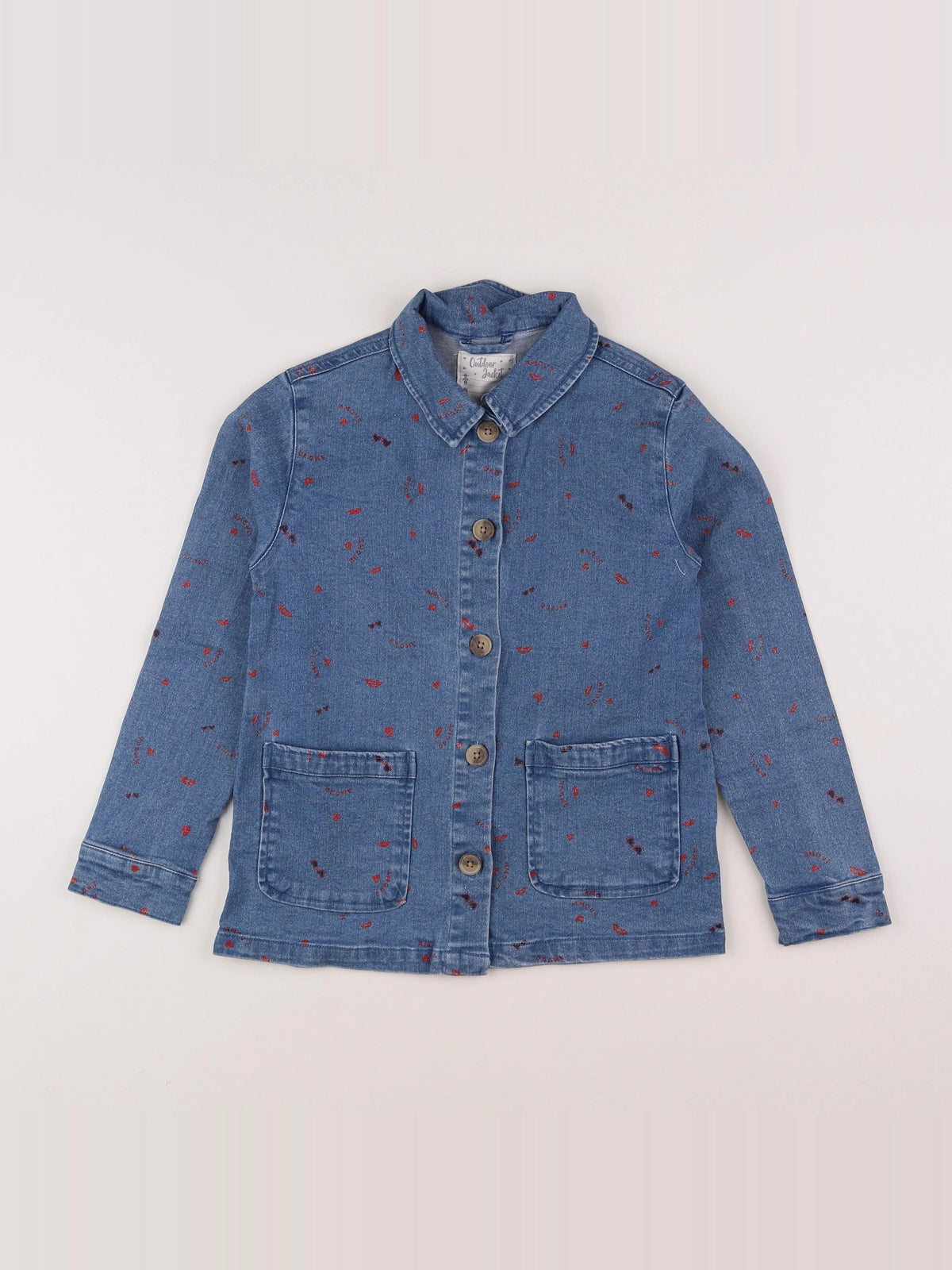 Vertbaudet - veste bleu - 10 ans