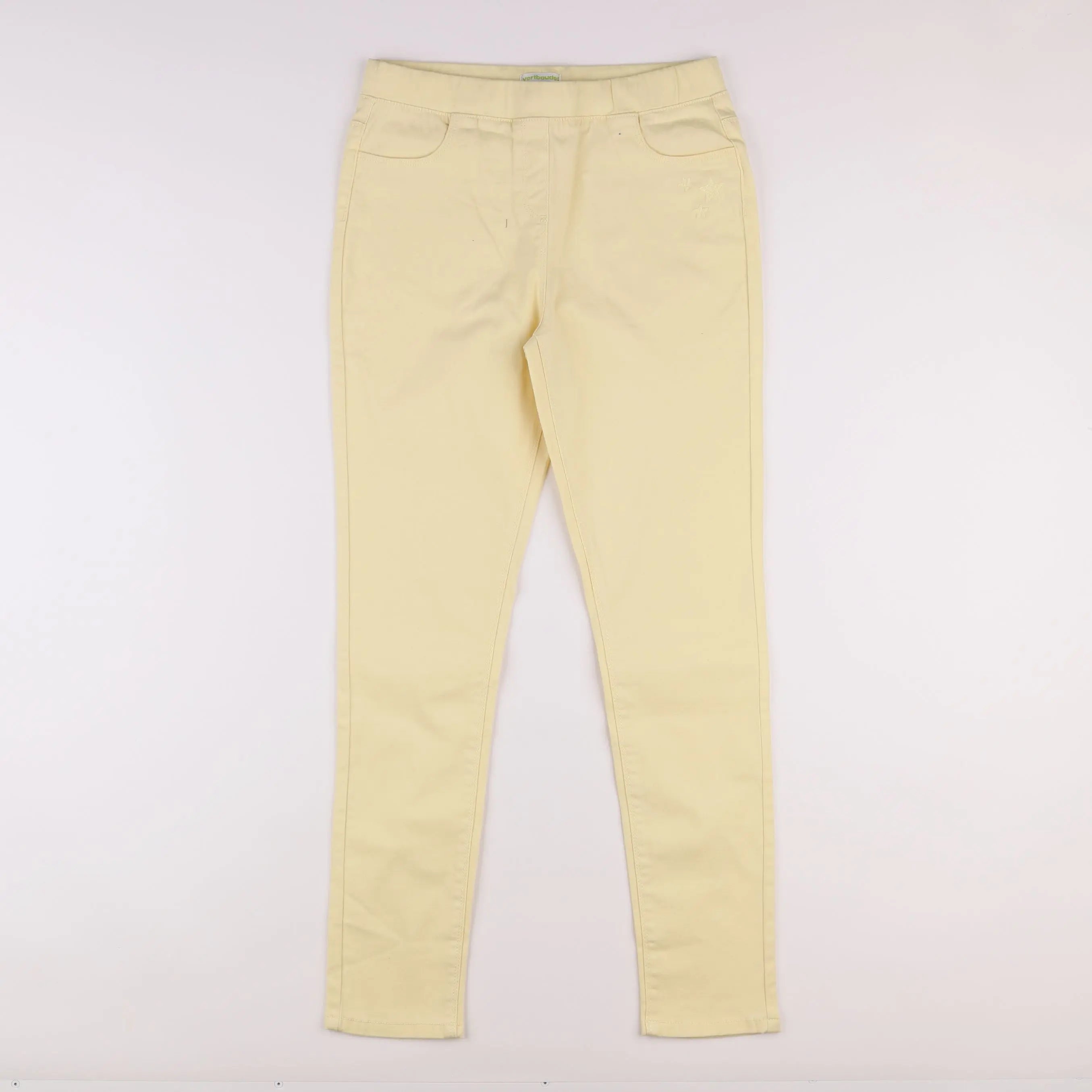 Vertbaudet - jegging jaune - 14 ans