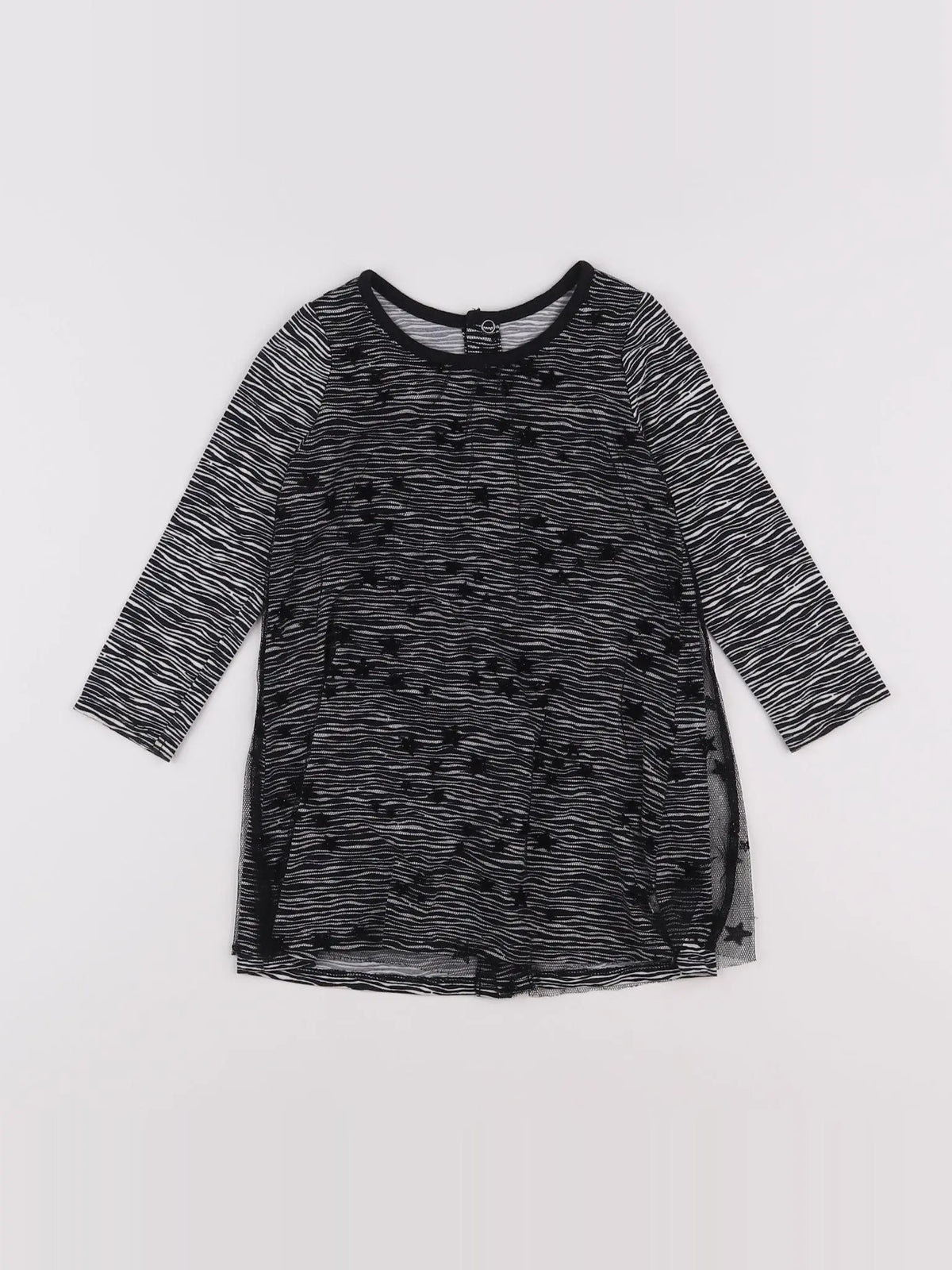 IKKS - robe noir - 18 mois