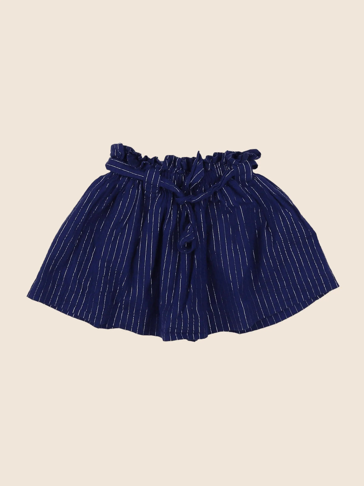 Vertbaudet - jupe bleu, argent - 2 ans
