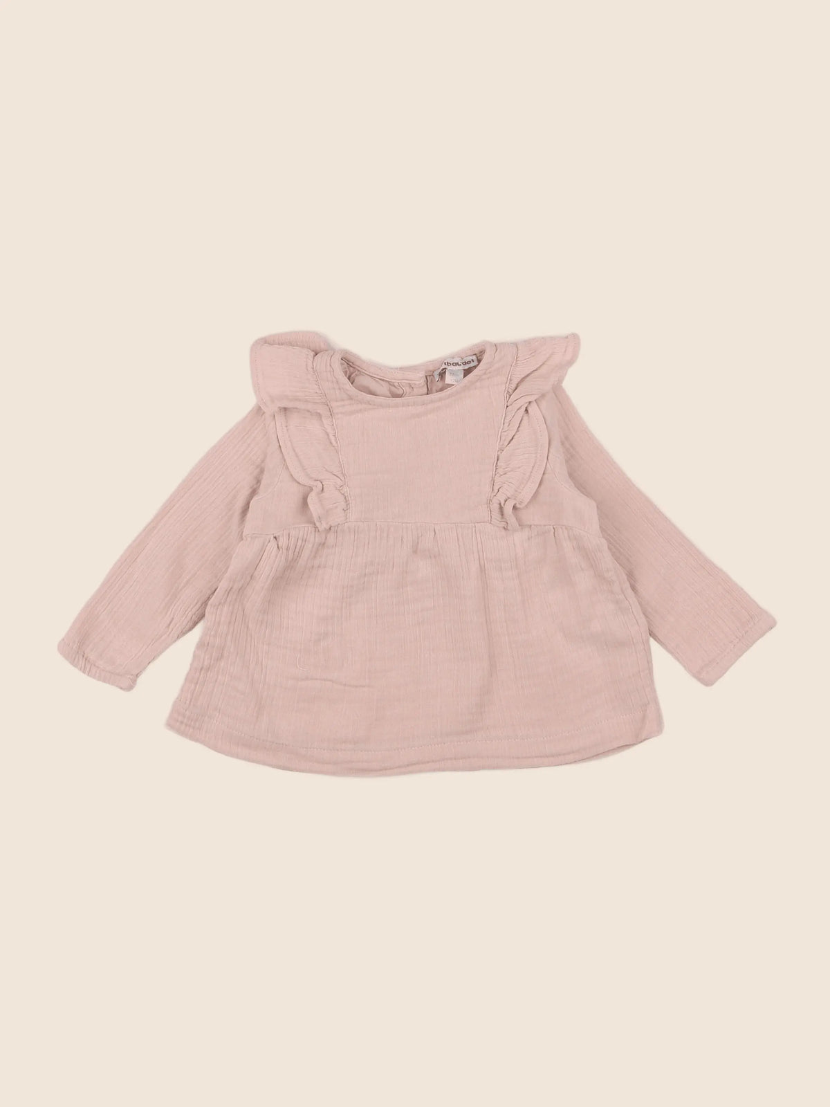 Vertbaudet - blouse rose - 12 mois