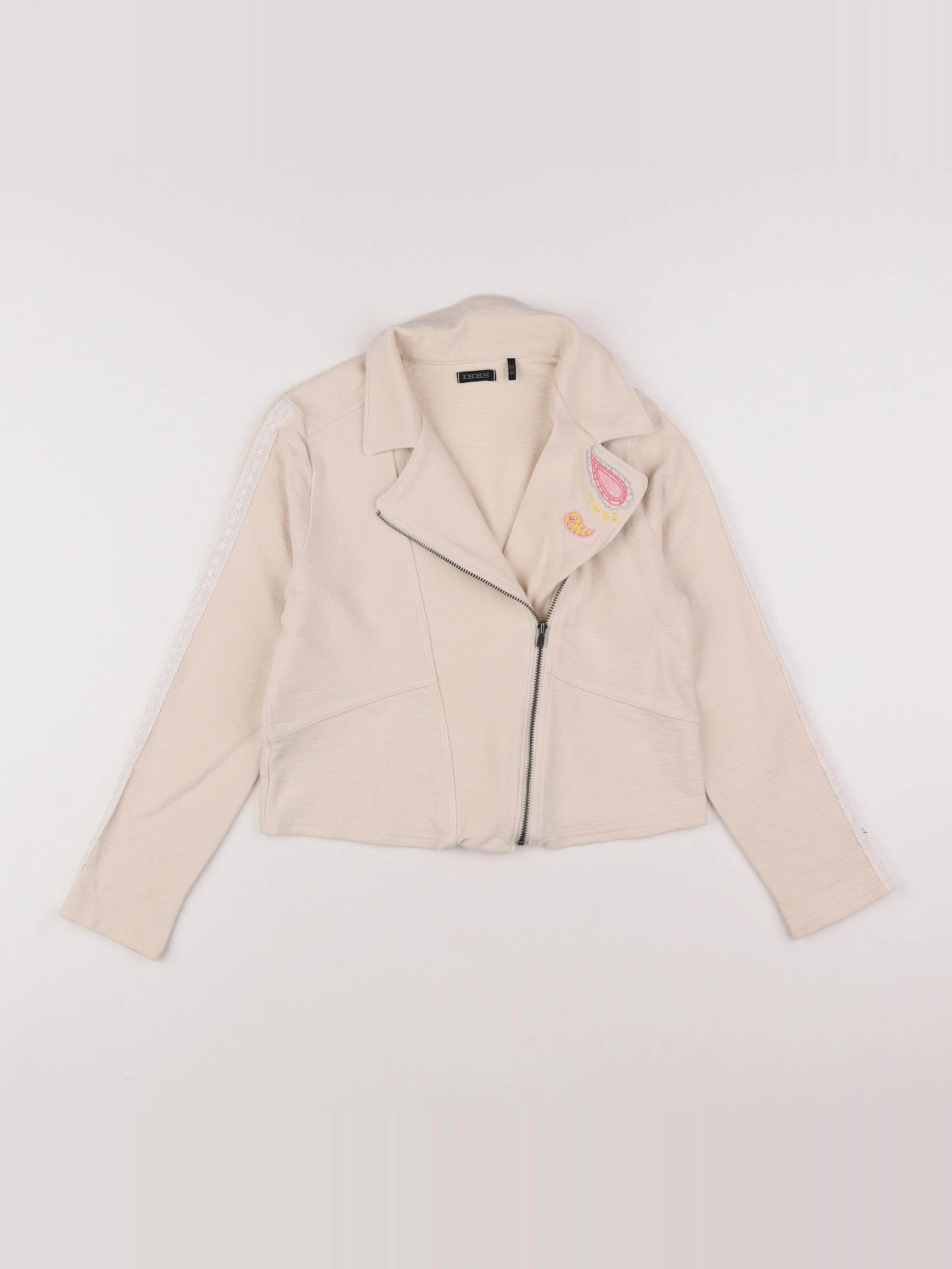 IKKS - veste beige - 10 ans