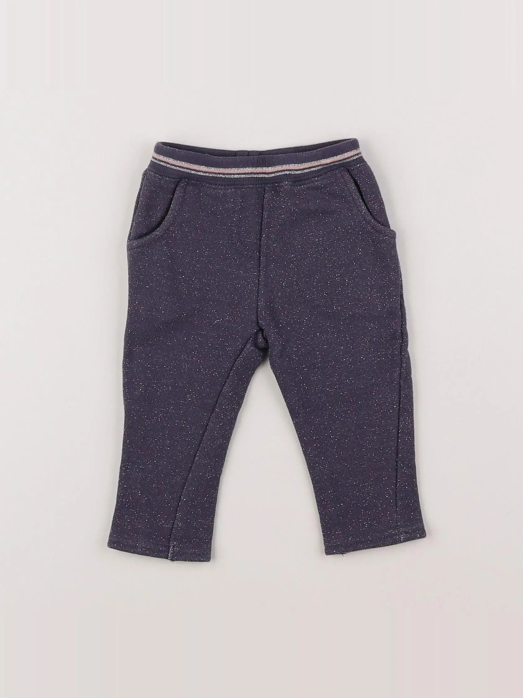 Vertbaudet - jogging violet - 3 mois